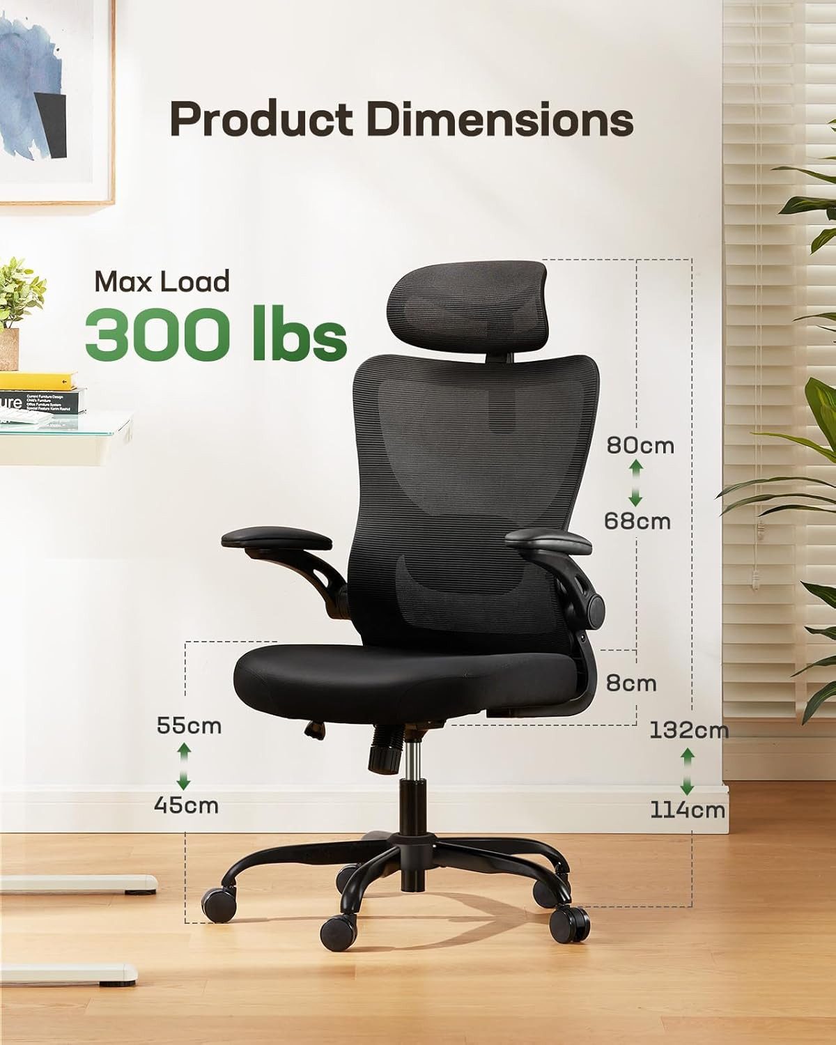 Marsail Bürostuhl Ergonomischer – Mesh mit günstig online kaufen