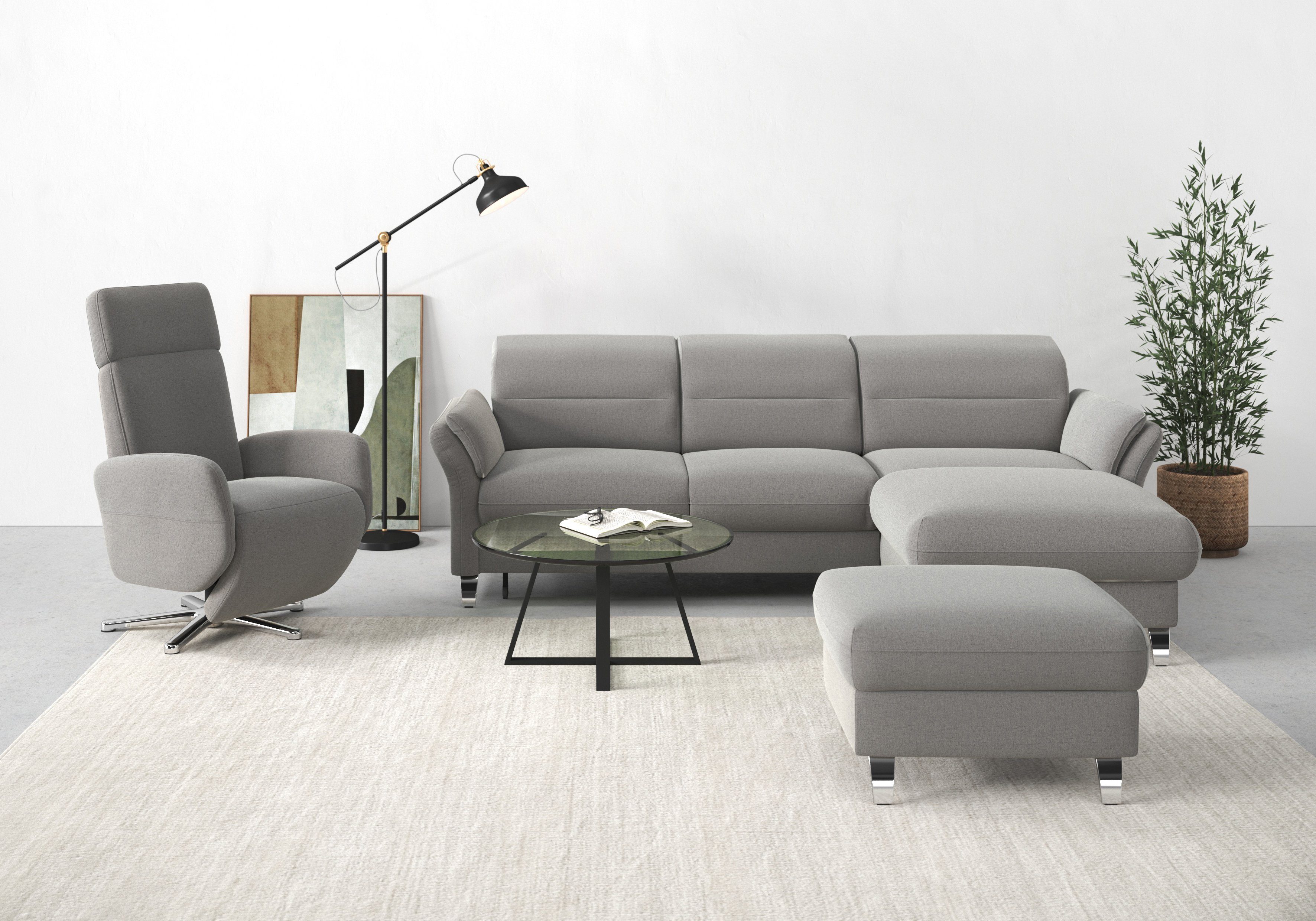 sit&more Ecksofa Grenoble L-Form mit Federkern, günstig online kaufen