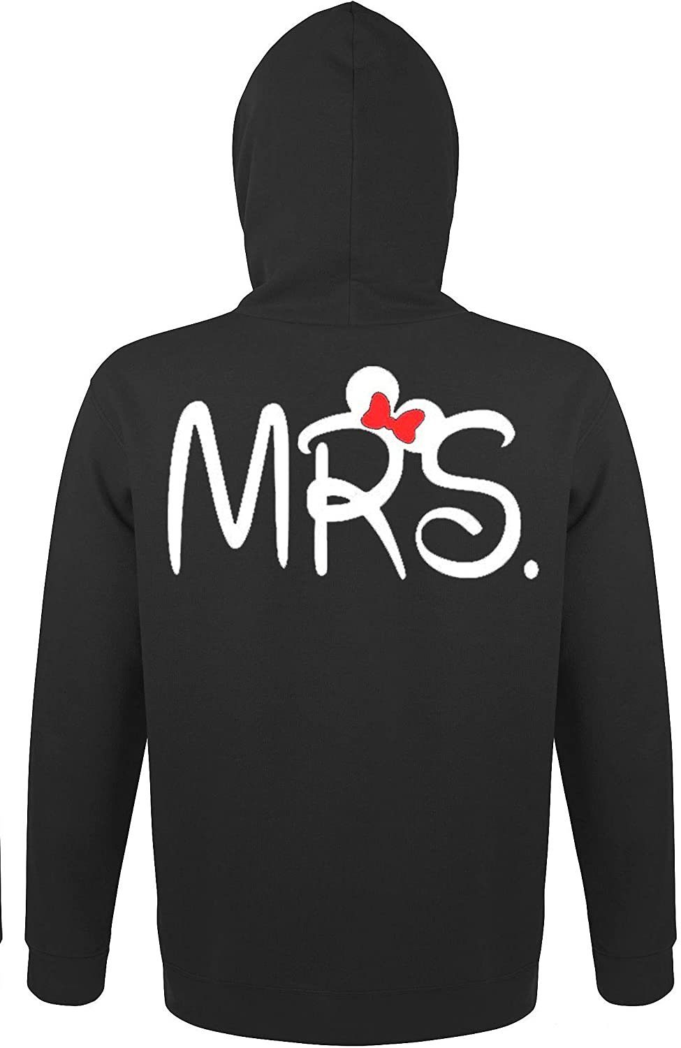 Couples Shop Kapuzenpullover Mr & Mrs Mister Misses Hoodie Pullover mit modischem Print