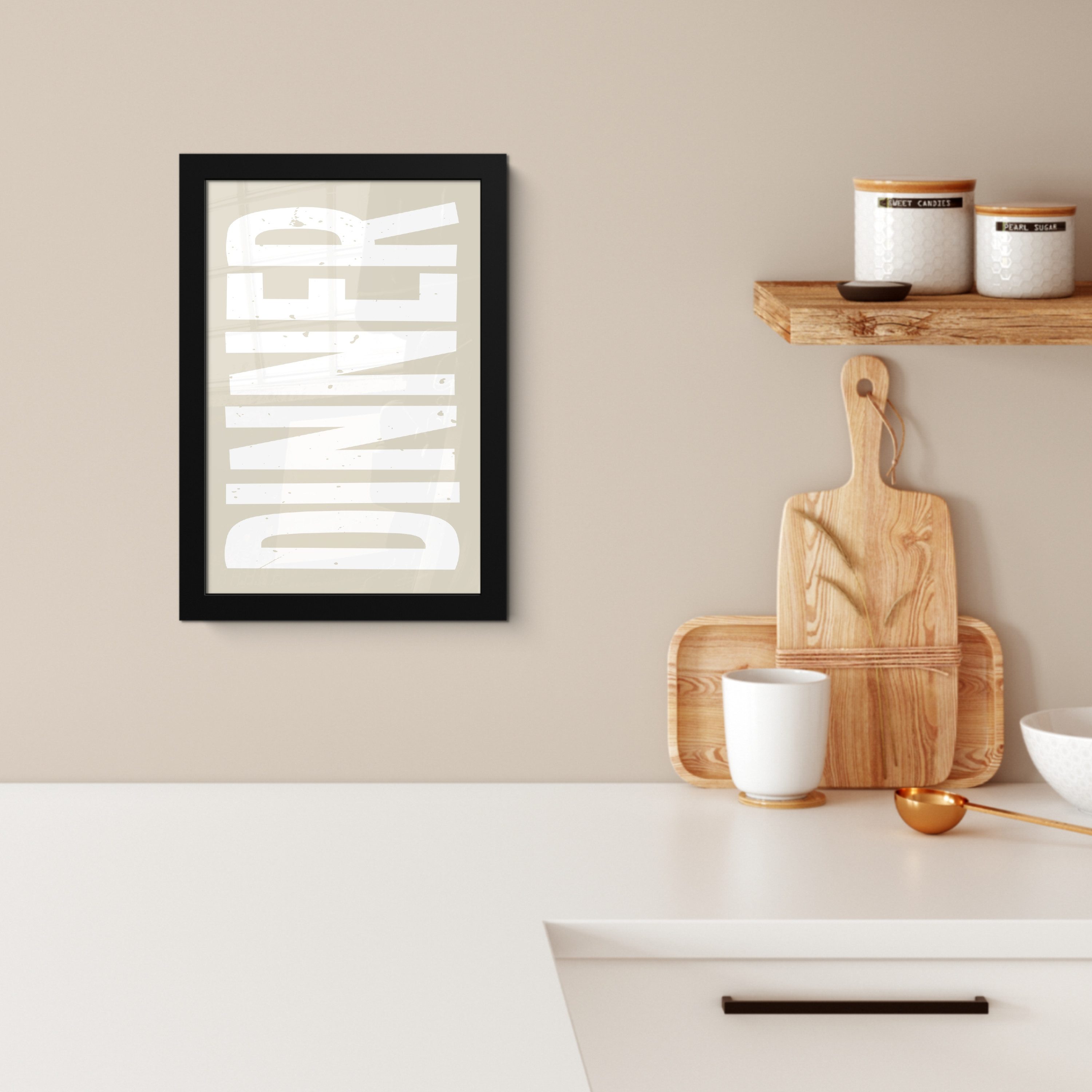 MuchoWow Poster Vintage - Beige - günstig online kaufen