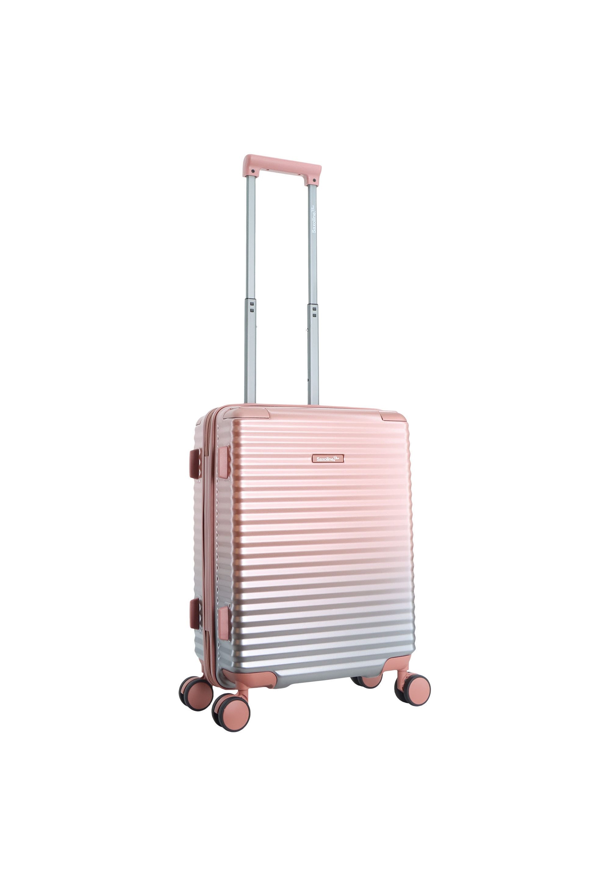 Saxoline® Koffer Elite, mit Trolleysystem aus Halbaluminium