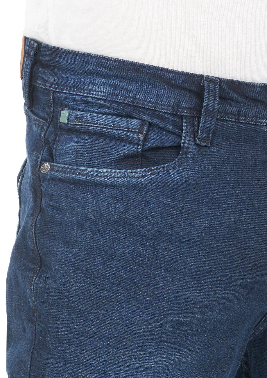 Denim Blue Hose (D233) mit Regular RIVChris Dark Jeanshose Straight-Jeans Herren Stretch riverso Fit Denim