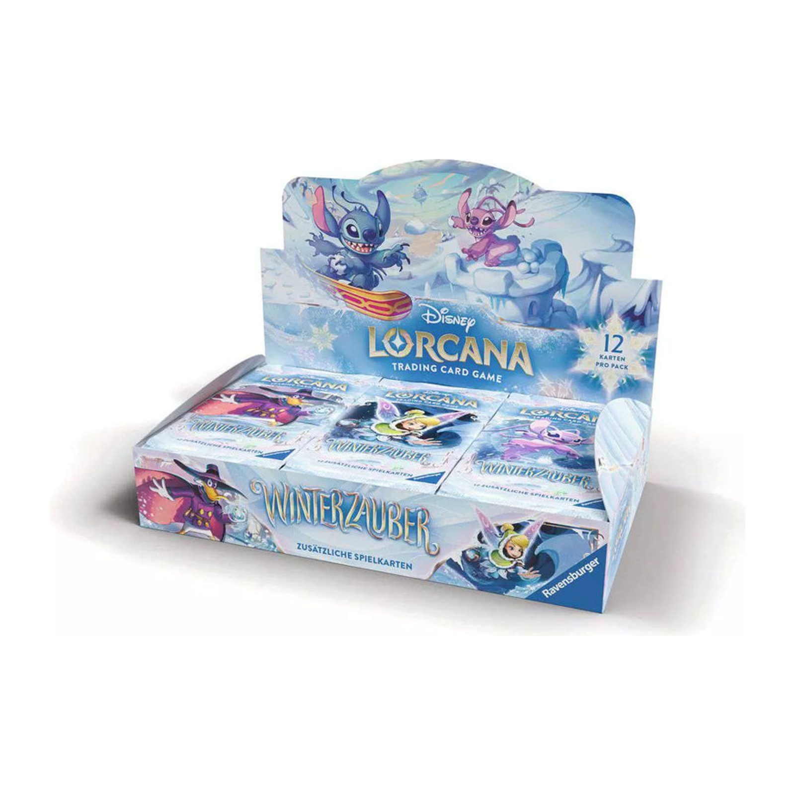 Ravensburger Verlag GmbH Sammelkarte Disney Lorcana Booster Displays Deutsch – 3 Sets
