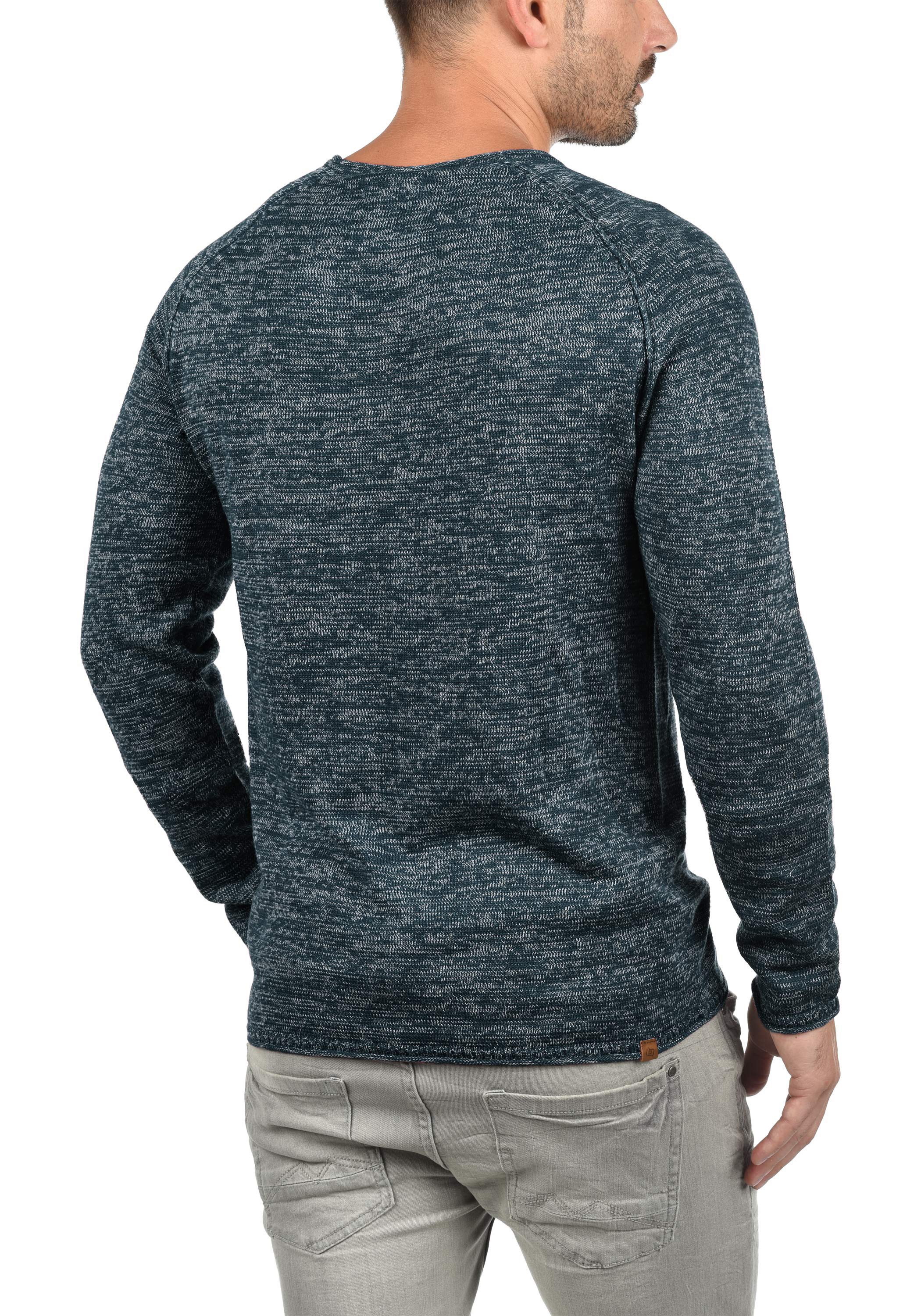 Blend Strickpullover BHDan Stilvoller Strickpullover mit aufgerollten Säumen