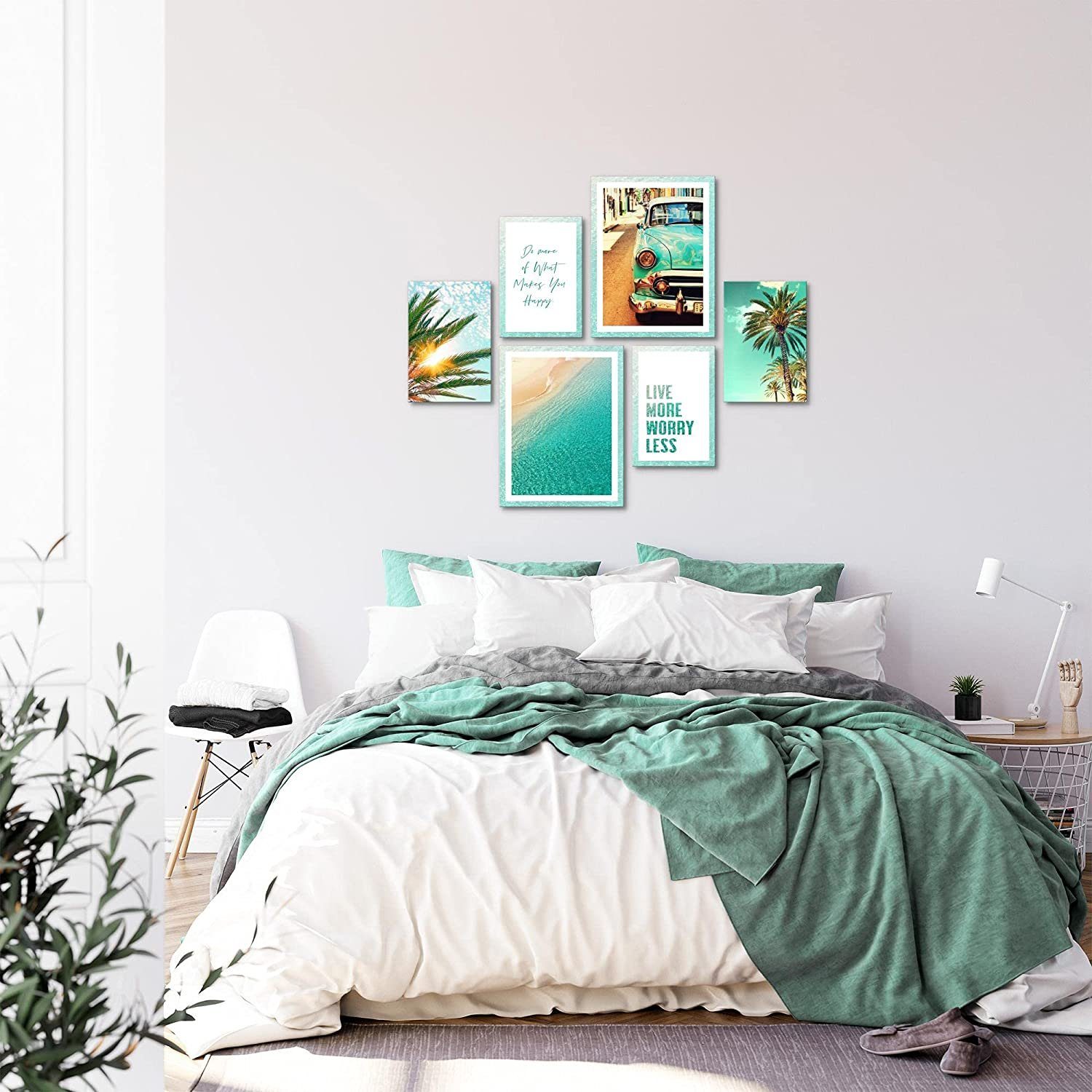 Novart Wandbild Wandbilder Meer AUFHÄNGFERTIG Strand günstig online kaufen