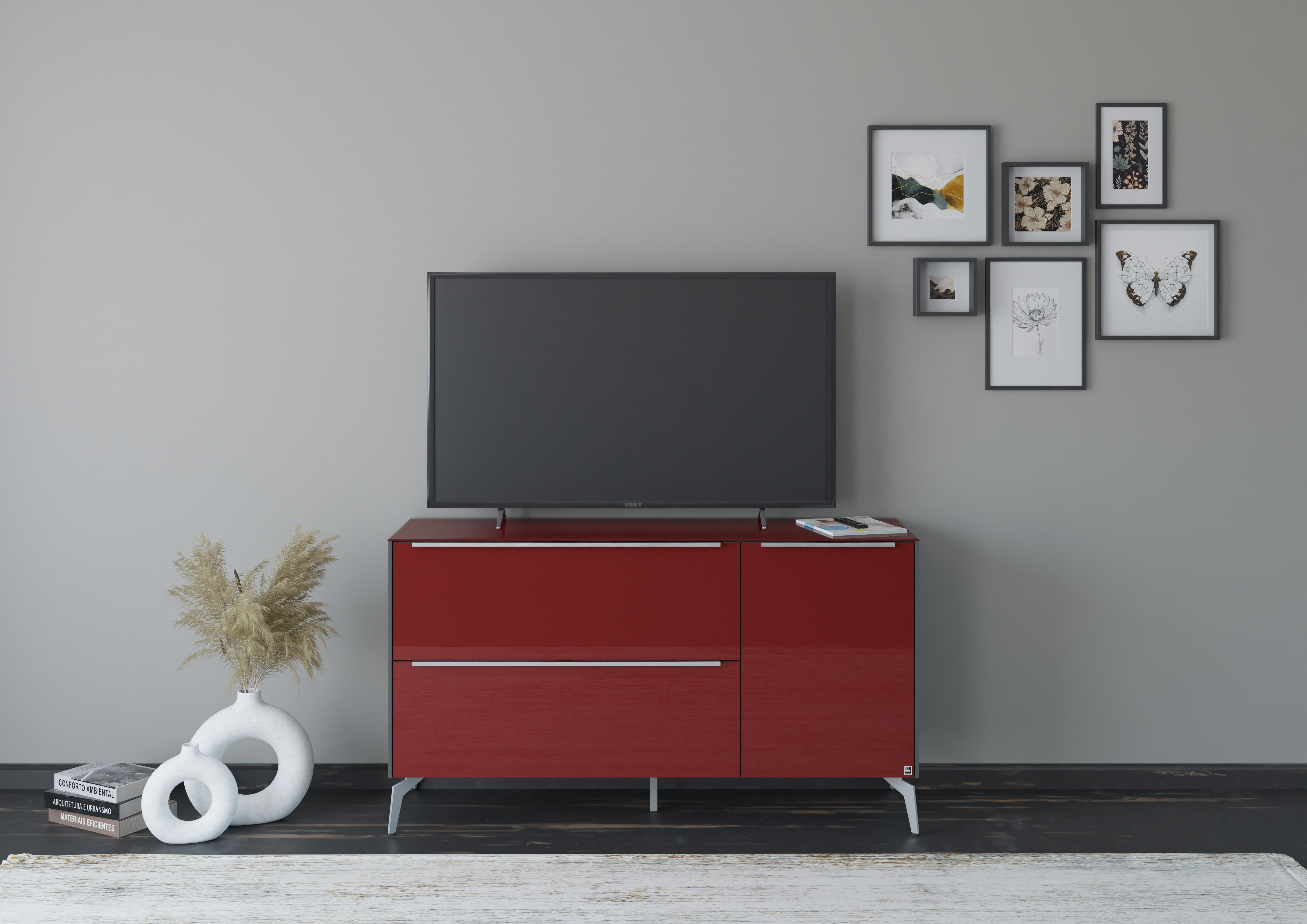 set one by Musterring Lowboard Reno (1 St), Mit Winkelfuß in diversen Farben, 78 cm Höhe & Farbauswahl