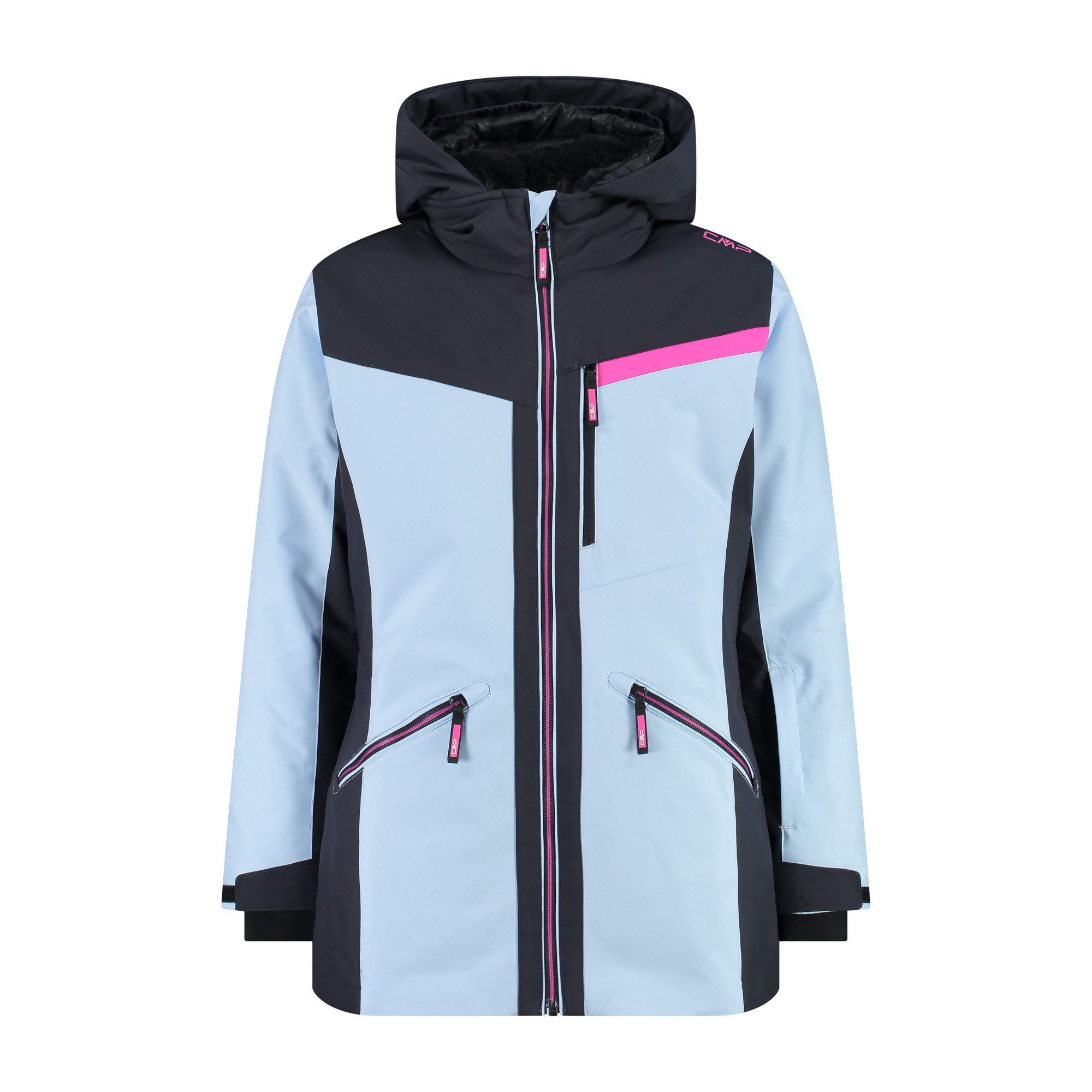 Skijacke CMP Mädchen Skijacke Kid G Long Jacket Fix Hood 34W4855