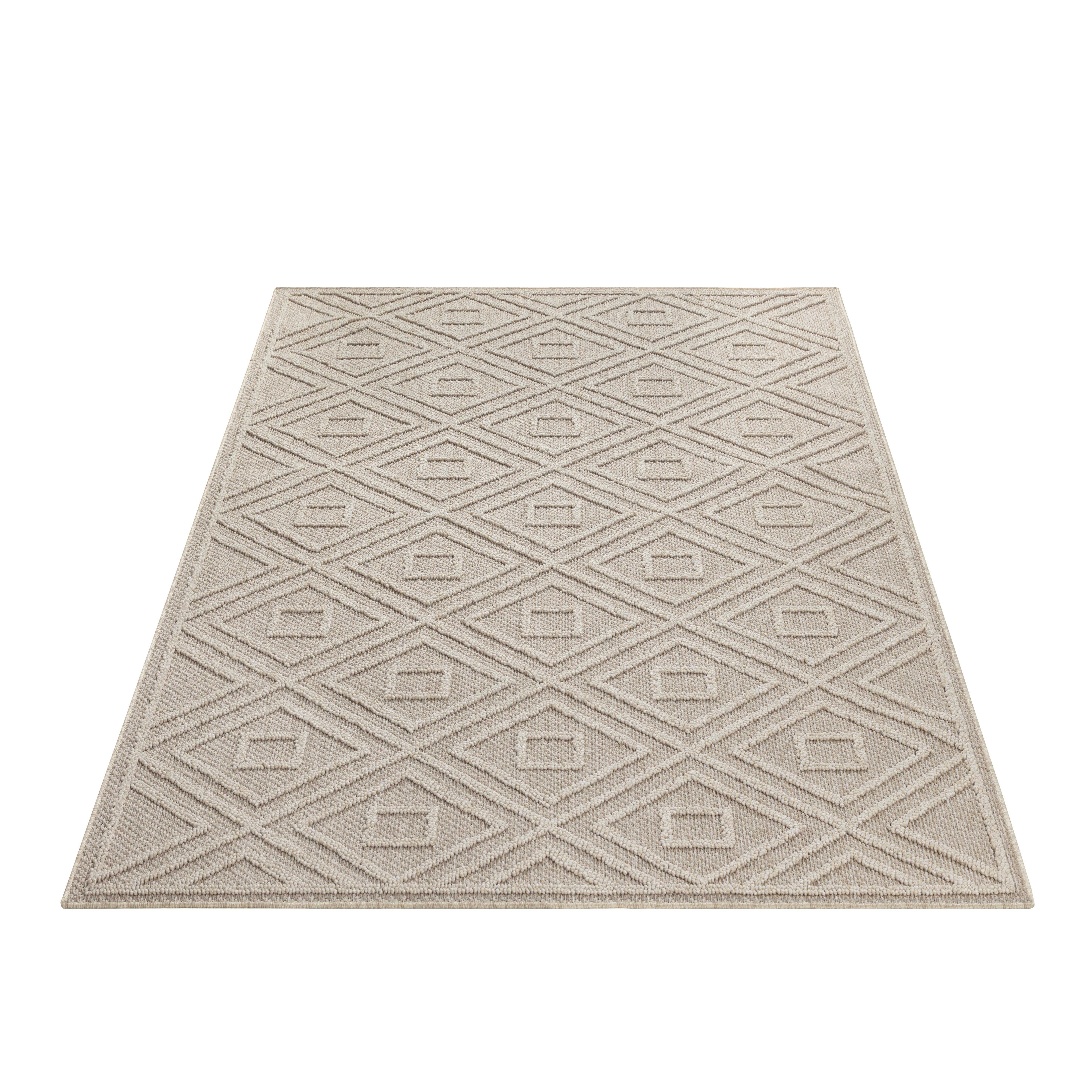Outdoorteppich PATARA 4956, Ayyildiz Teppiche, rechteckig, Höhe: 8 mm, Pflegeleicht / Strapazierfähig / In- und Outdoor geeignet
