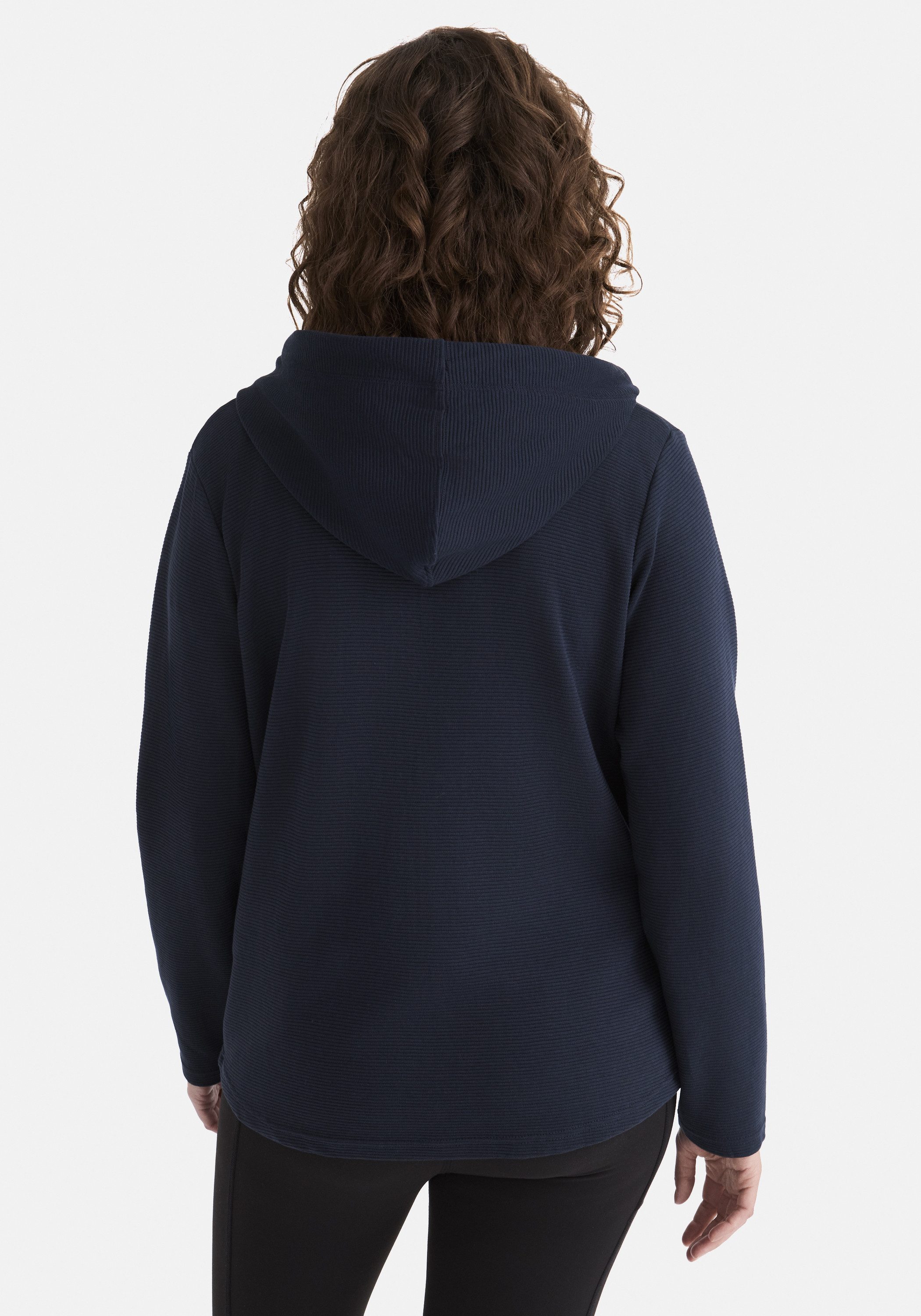 STOOKER WOMEN Sweatjacke JOANE mit Kapuze Strickfleecejacke Sweatjacke Kapu günstig online kaufen