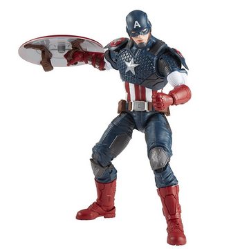 Hasbro Actionfigur Actionfigur Legends Captain America, Original lizenzierte Captain America Figur aus der Marvel Legends Reih