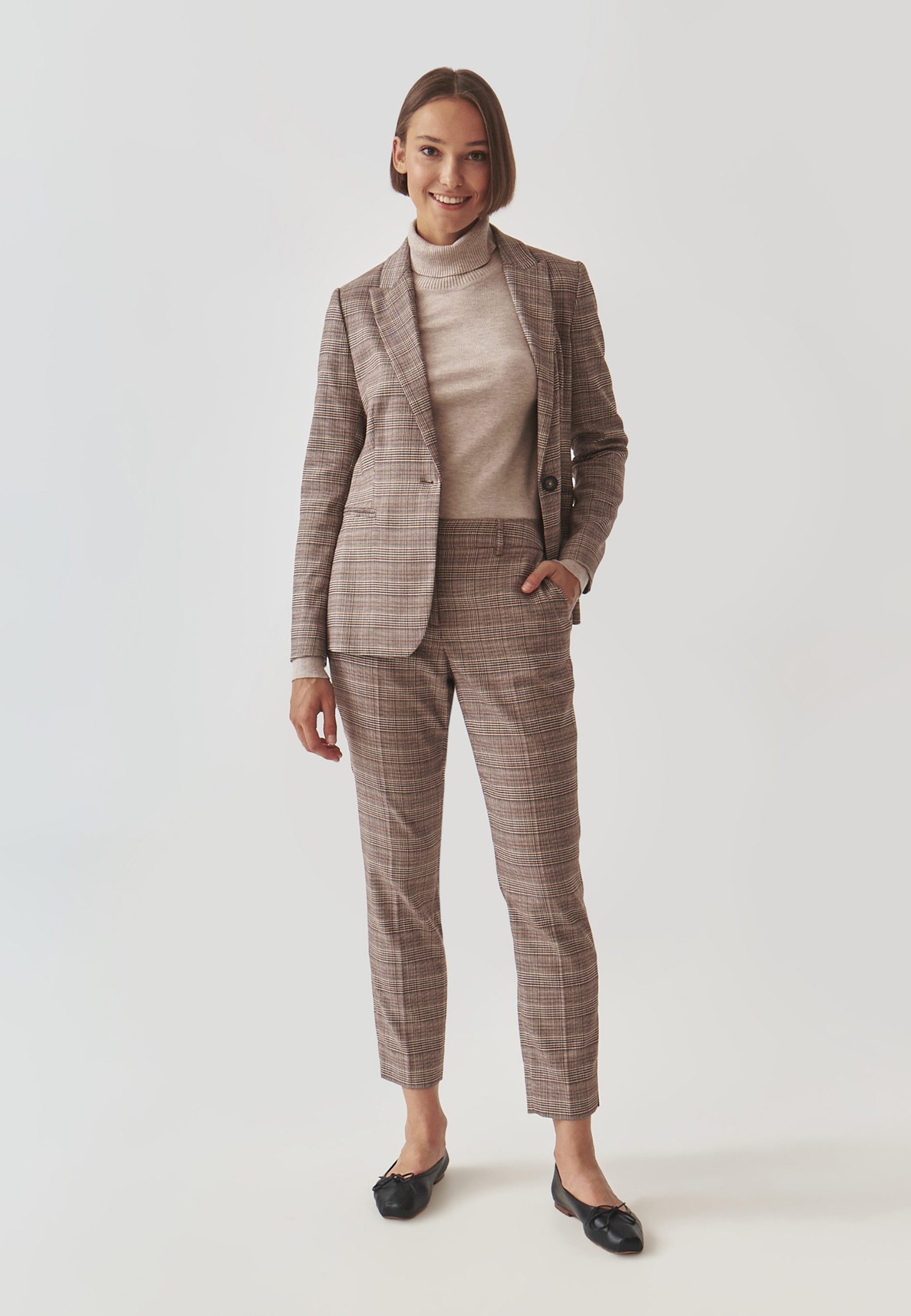 TATUUM Longblazer Stoffblazer Kariert - Karema 1