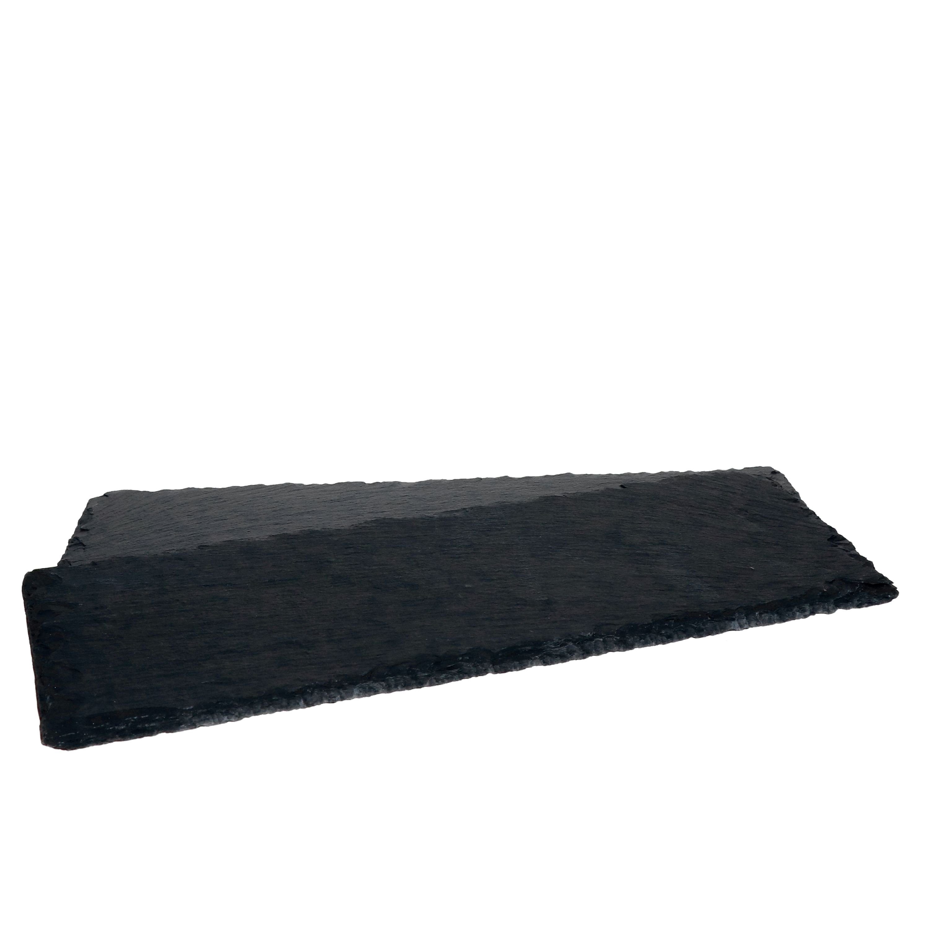 MamboCat Platzset 2er Set Schieferplatte 11x30cm Schwarz - 23464632