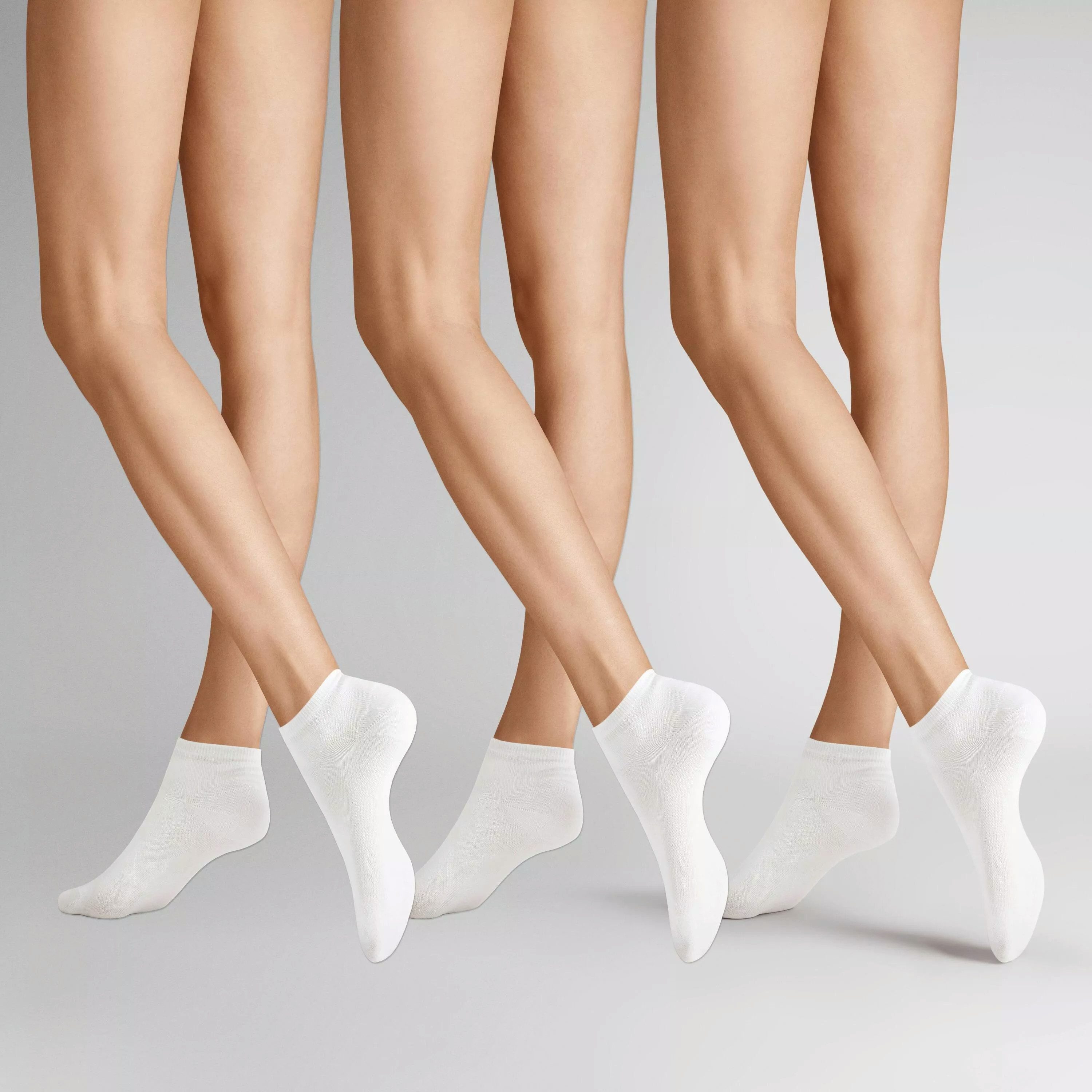 Hudson Sneakersocken EASY³ 3-PACK (3er Pack) bequemer Komfortbund