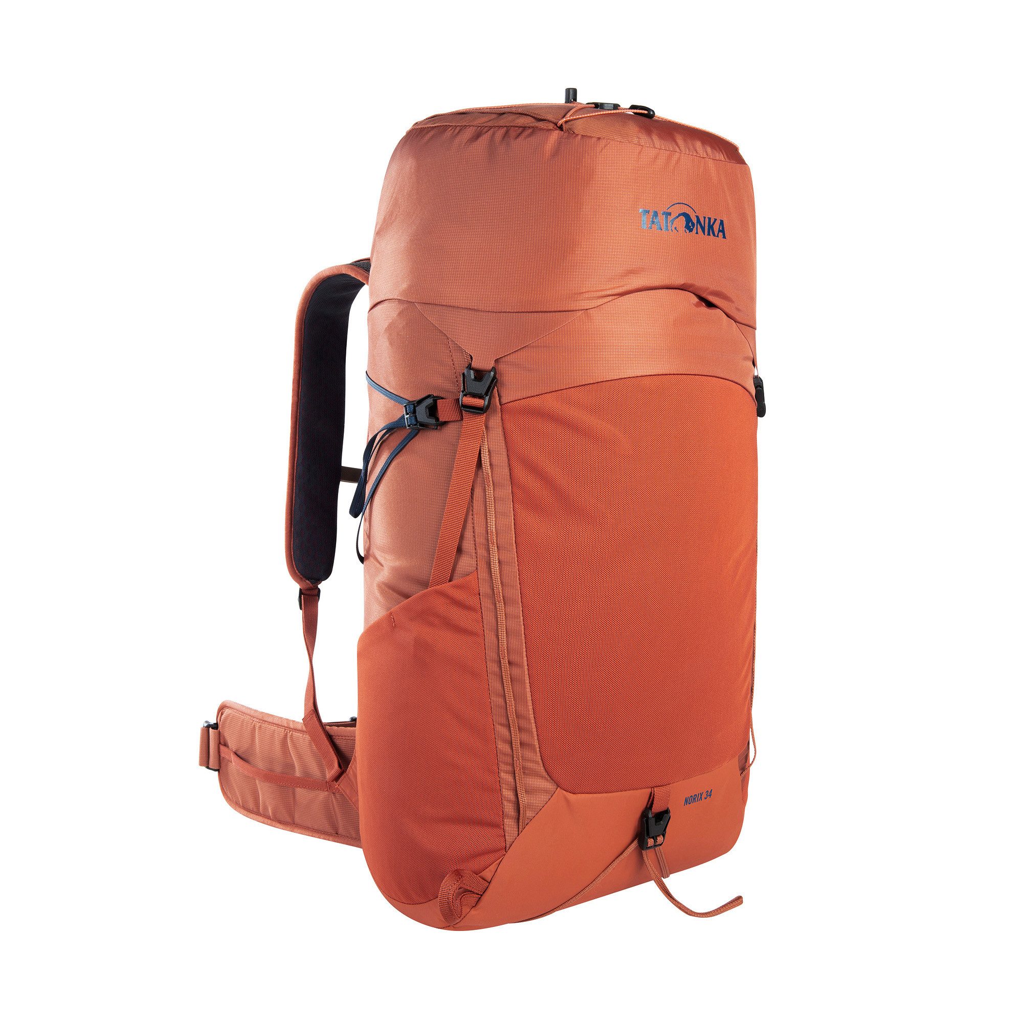 TATONKA® Wanderrucksack Norix 34, Regenhülle, abnehmbarer Hüftgurt, Helmhalterung, Wanderstockhalterung