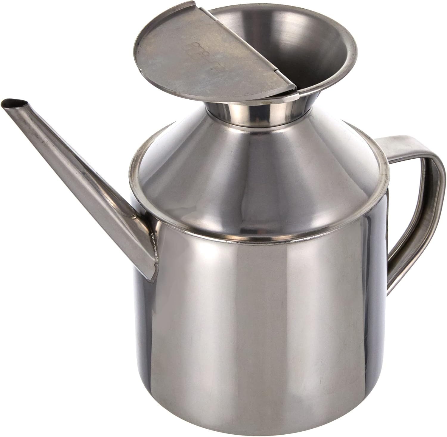 Ibili Ölkanne Ölkanne Speiseölkanne 0,5L Edelstahl 15 x 13 x 7 cm, 0,5 l – Bild 4 von 5