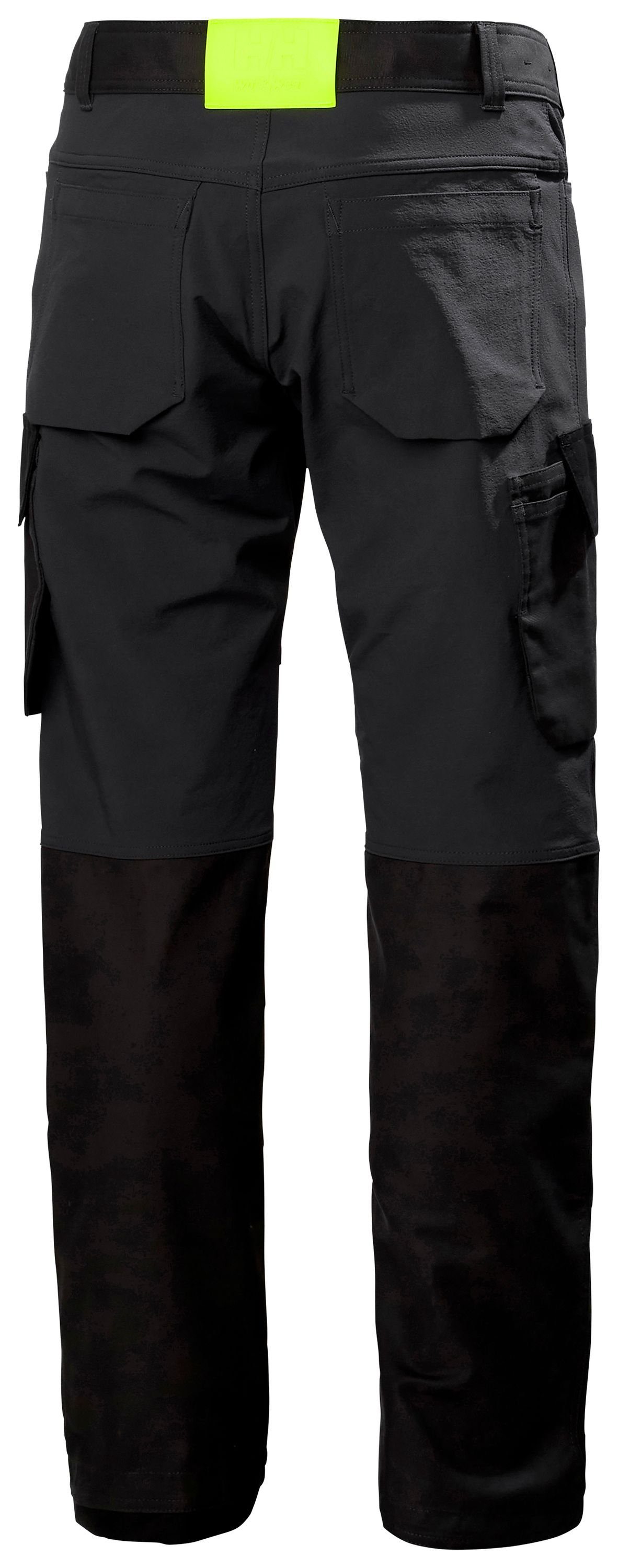 4X Oxford Arbeitsbundhose (1-tlg) Hansen Helly Cargo ebony Pant