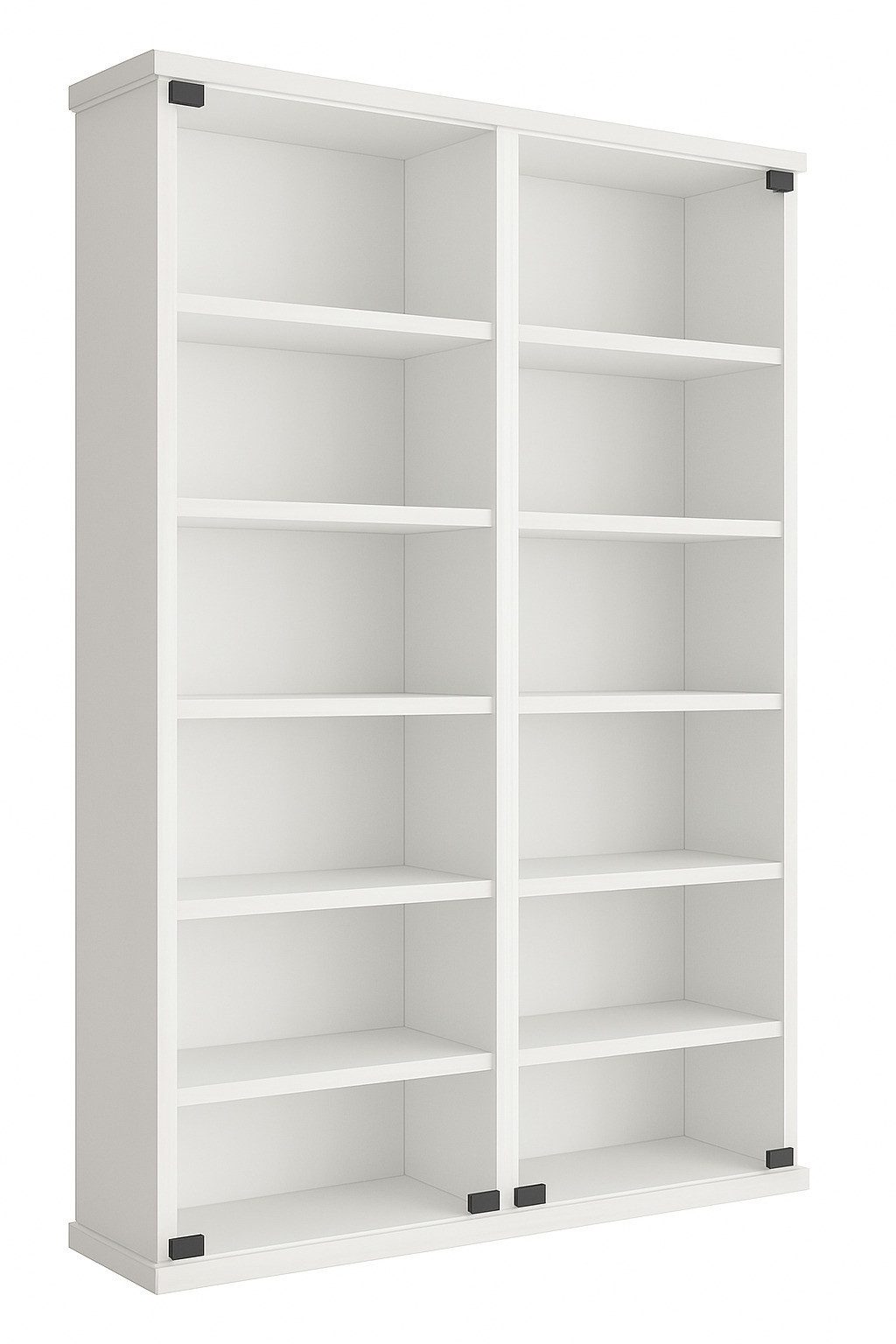 VCM Standregal CD DVD Regal H. 92 x B. 60 x T. 18 cm