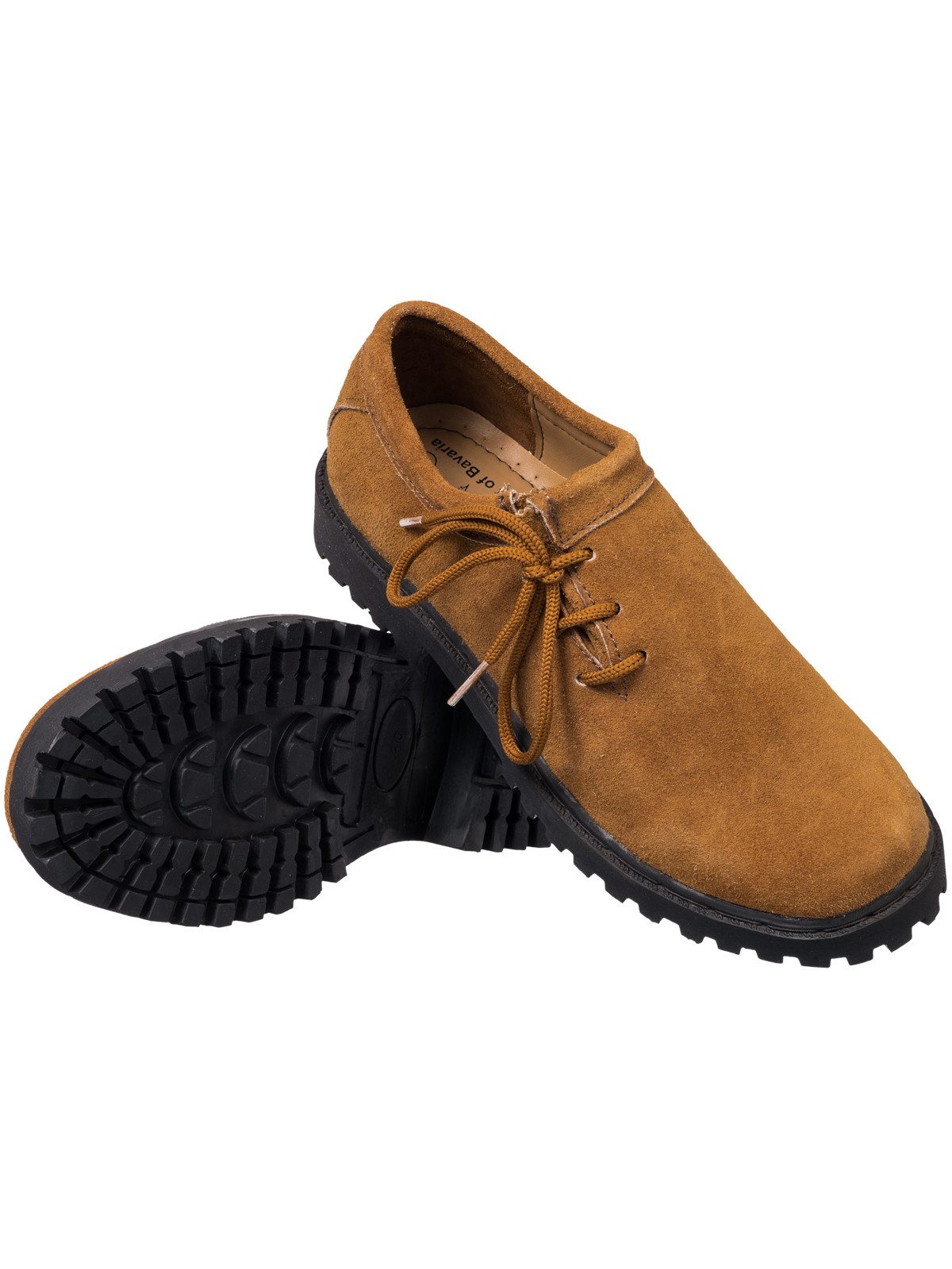 Spirit of Bavaria Trachtenschuhe Leder Schuhe Haferlschuh seitliche Schnürung