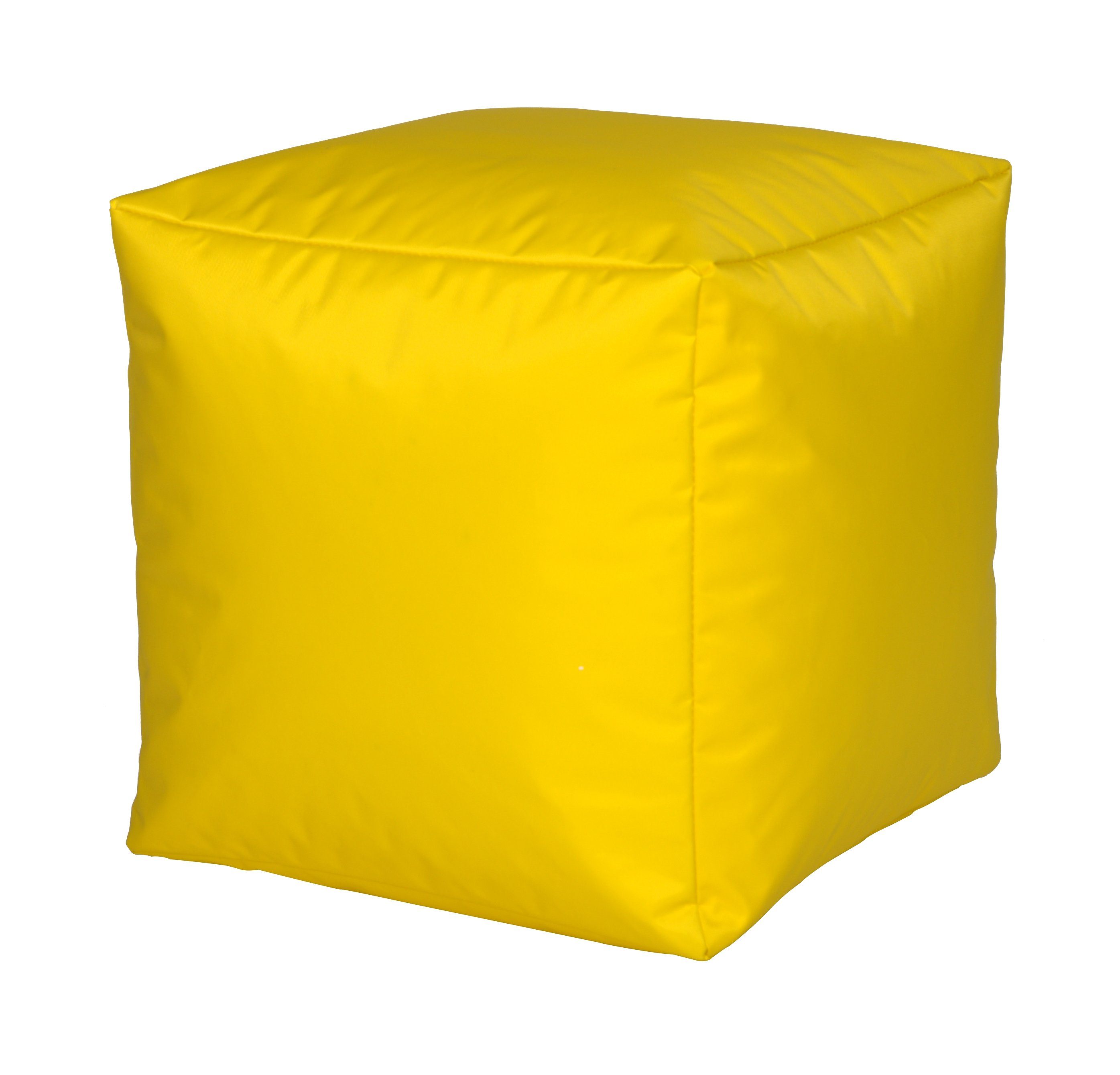 Giantore Sitzwürfel Sitzkissen- Würfel für In & Outdoor Gelb