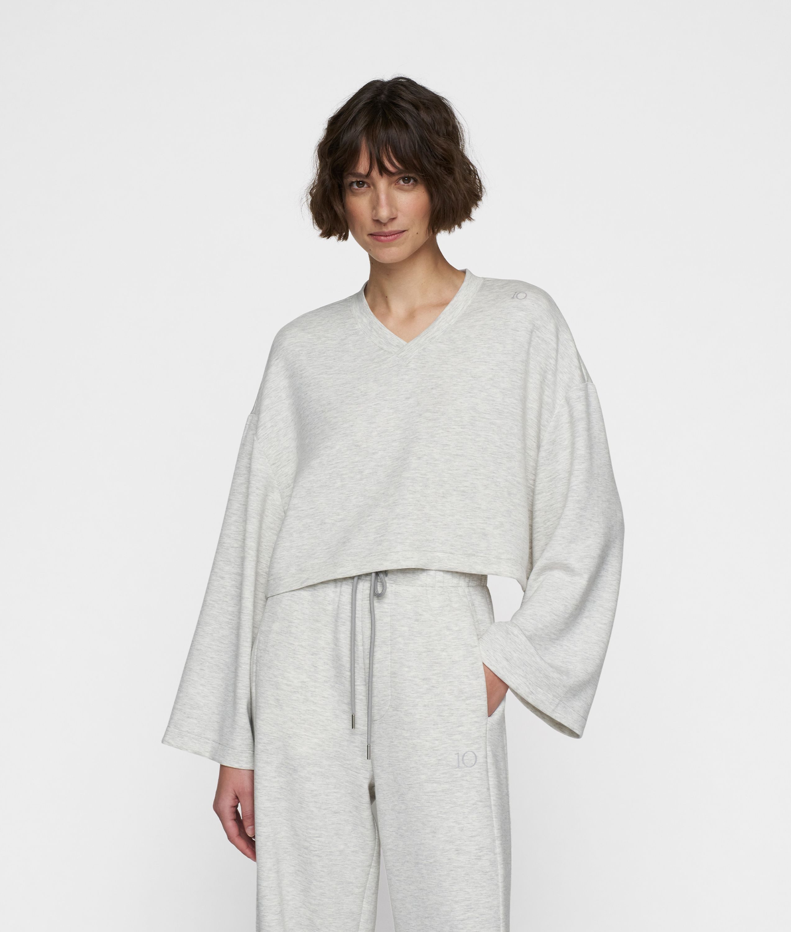 10DAYS V-Ausschnitt-Pullover