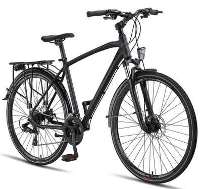Licorne Bike Trekkingrad Licorne Bike Premium Touring Trekking Bike in 28 Zoll, 21 Gang