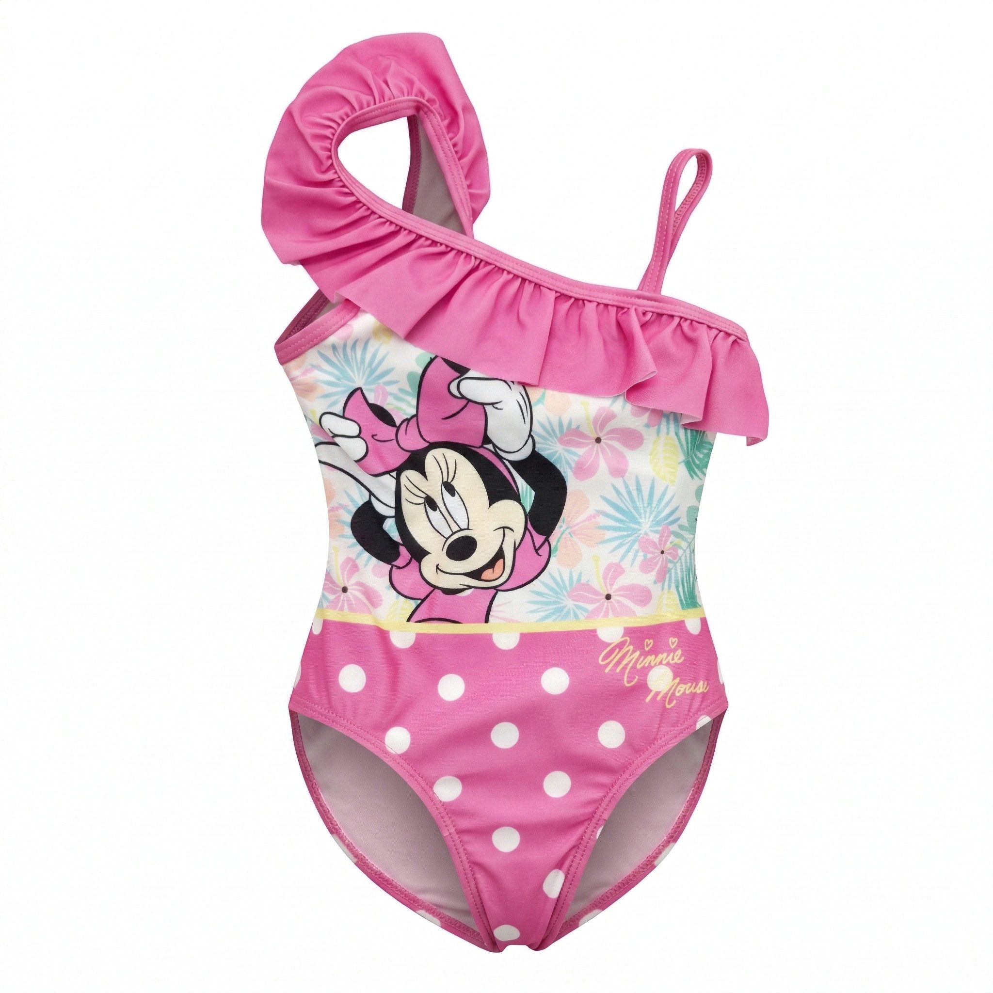 Badeanzug Disney Minnie Maus Kinder Mädchen Badeanzug Bademode Gr. 98 bis 128