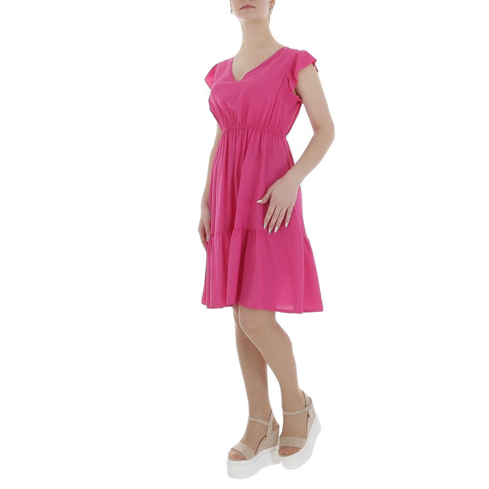 Ital-Design Sommerkleid Damen Freizeit (85941300) Rüschen günstig online kaufen