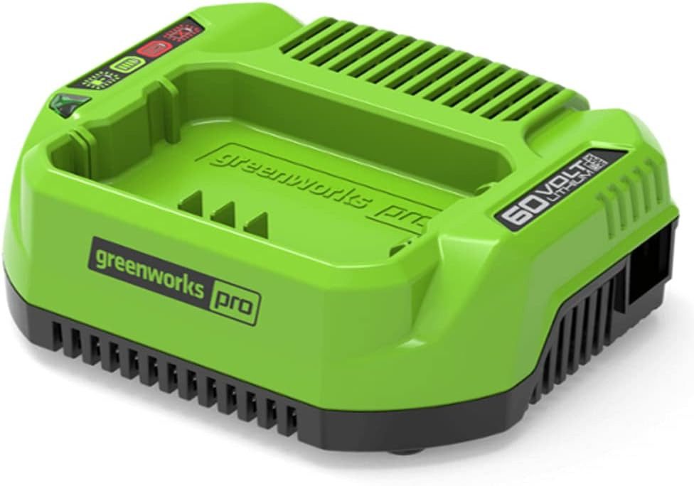Greenworks Greenworks Ladegerät 60V 2A G60UC Schnellladegerät Akku-Ladestation