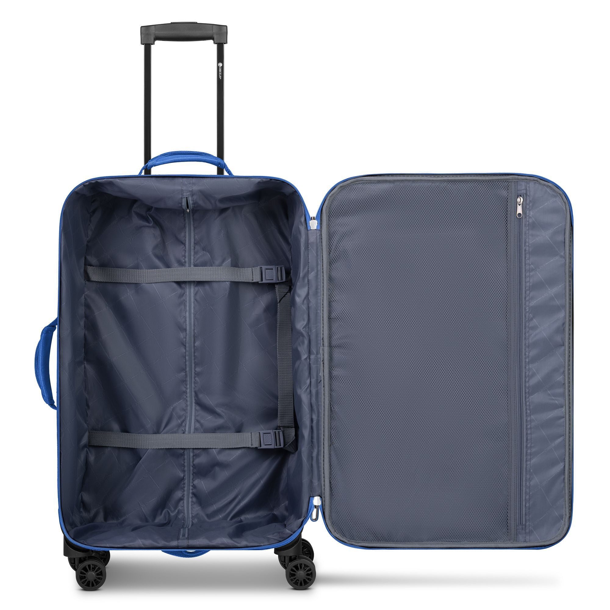 CHECK.IN® Trolleyset Sevilla 2.0, 4 Rollen, (3-teilig, 3 tlg), Polyester