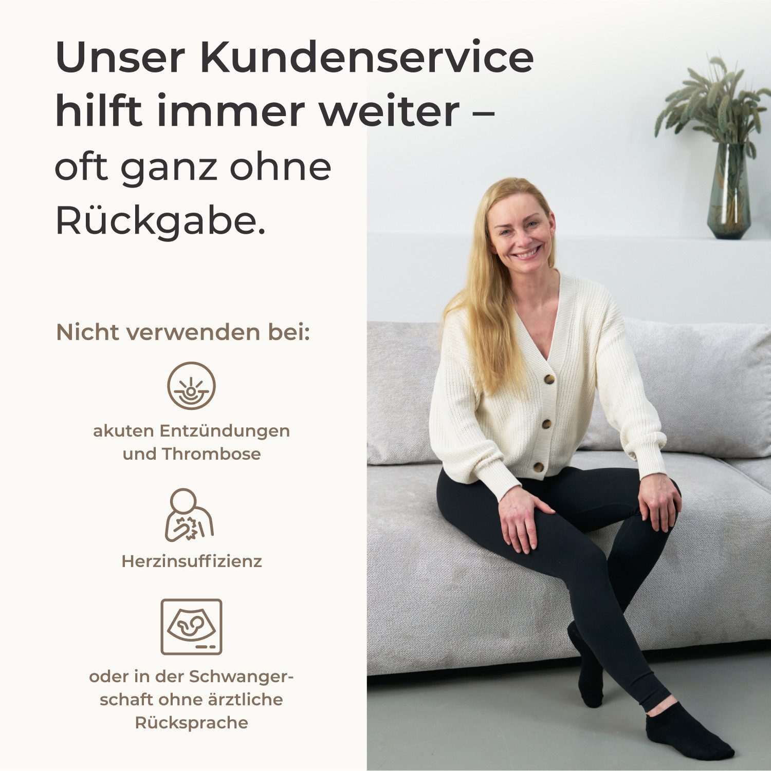 Venen Engel Massagegerät Venen Engel 8 Premium Medical mit Lymph-Flow Pants, 8 Luftkammern – Bild 4 von 4