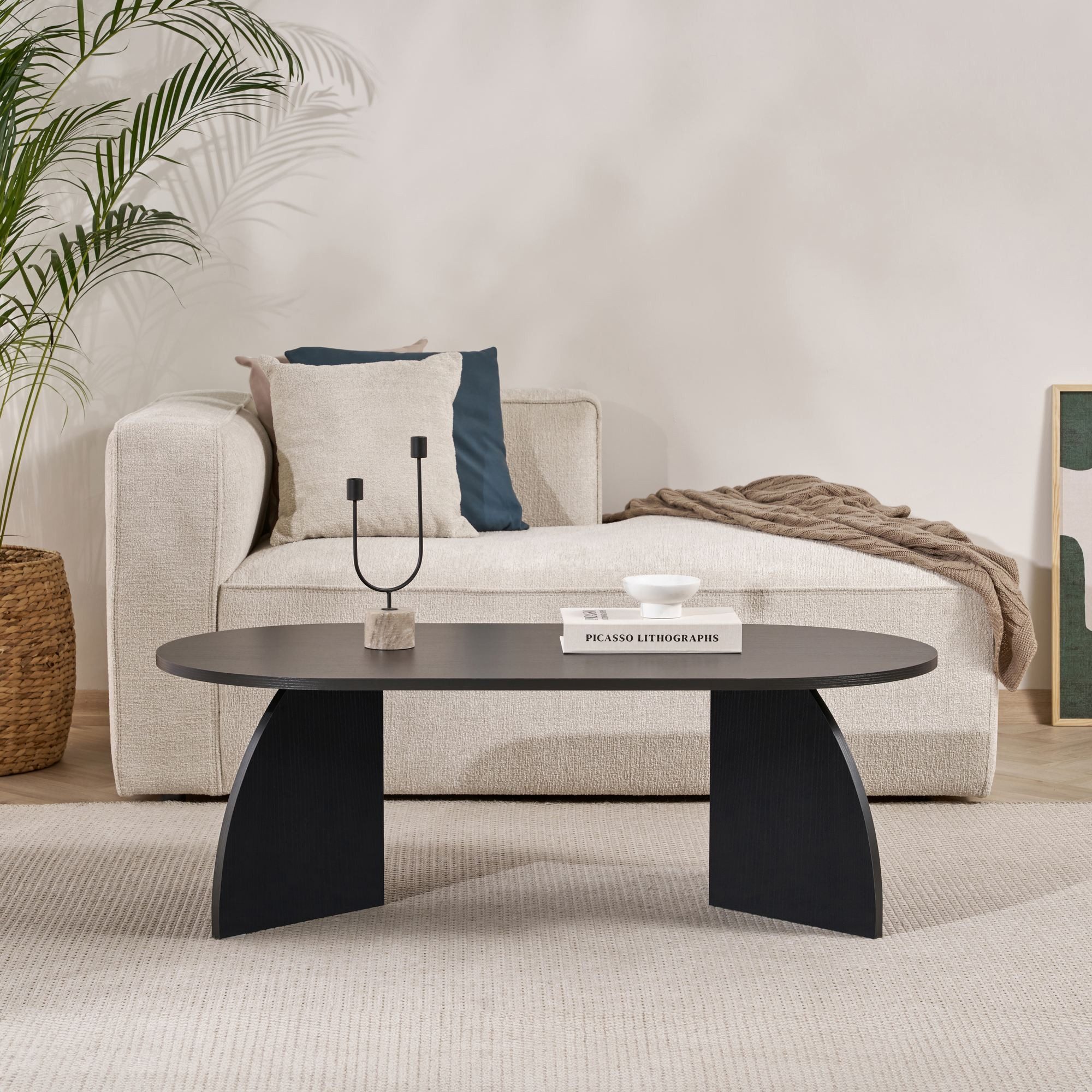 Skye Decor Couchtisch Melina B : 120 H : 40 T : 60 Cm (Packung, 1-St., 1 Couchtisch), Melaminbeschichtet 18 mm Plattenstärke
