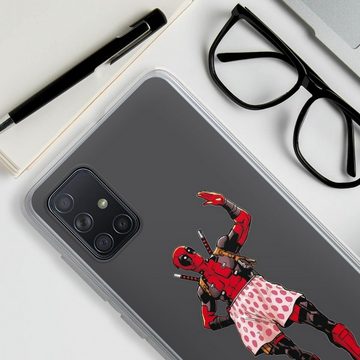 DeinDesign Handyhülle Deadpool underwear, Samsung Galaxy A71 Silikon Hülle Bumper Case Handy Schutzhülle