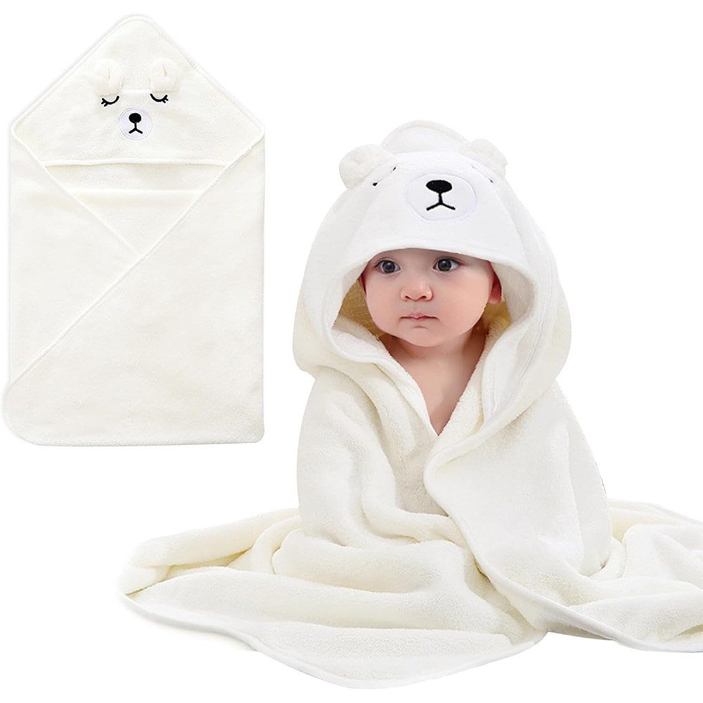TUWENA Kapuzenhandtuch Baby-Kapuzenhandtücher, superweiche Baby-Badetücher mit Kapuze