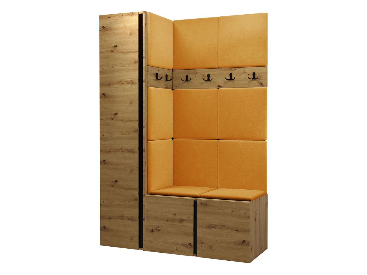 MIRJAN24 Garderoben-Set Orion IX, (Komplett-Set, mit günstig online kaufen