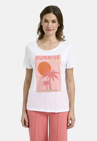 Smith & Soul Kurzarmshirt T-SHIRT WITH SUNRISE PRINT