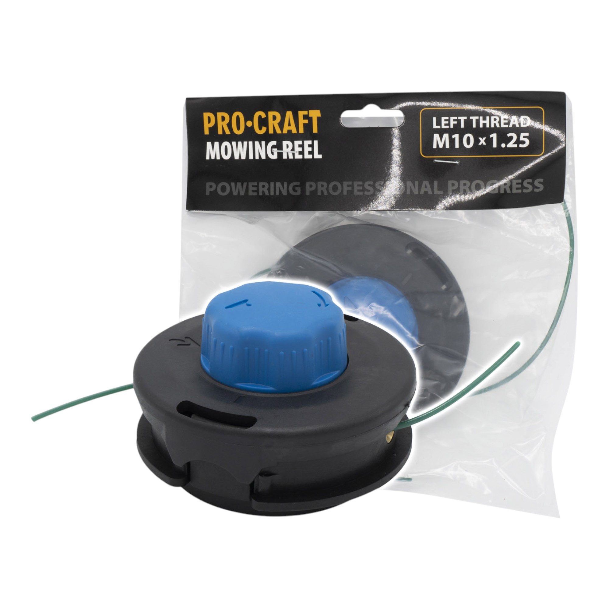 PRO CRAFT Fadenkopf MR-9 Kunststoff Basis 2,4 mm x 2,5 m M10 x 1,25