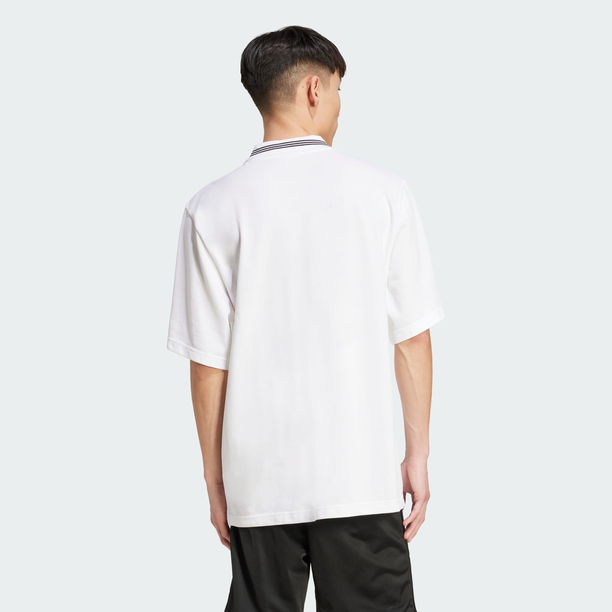 adidas Originals T-Shirt ADIDAS ADICOLOR POLOSHIRT, LOCKER GESCHNITTEN (1-tlg)