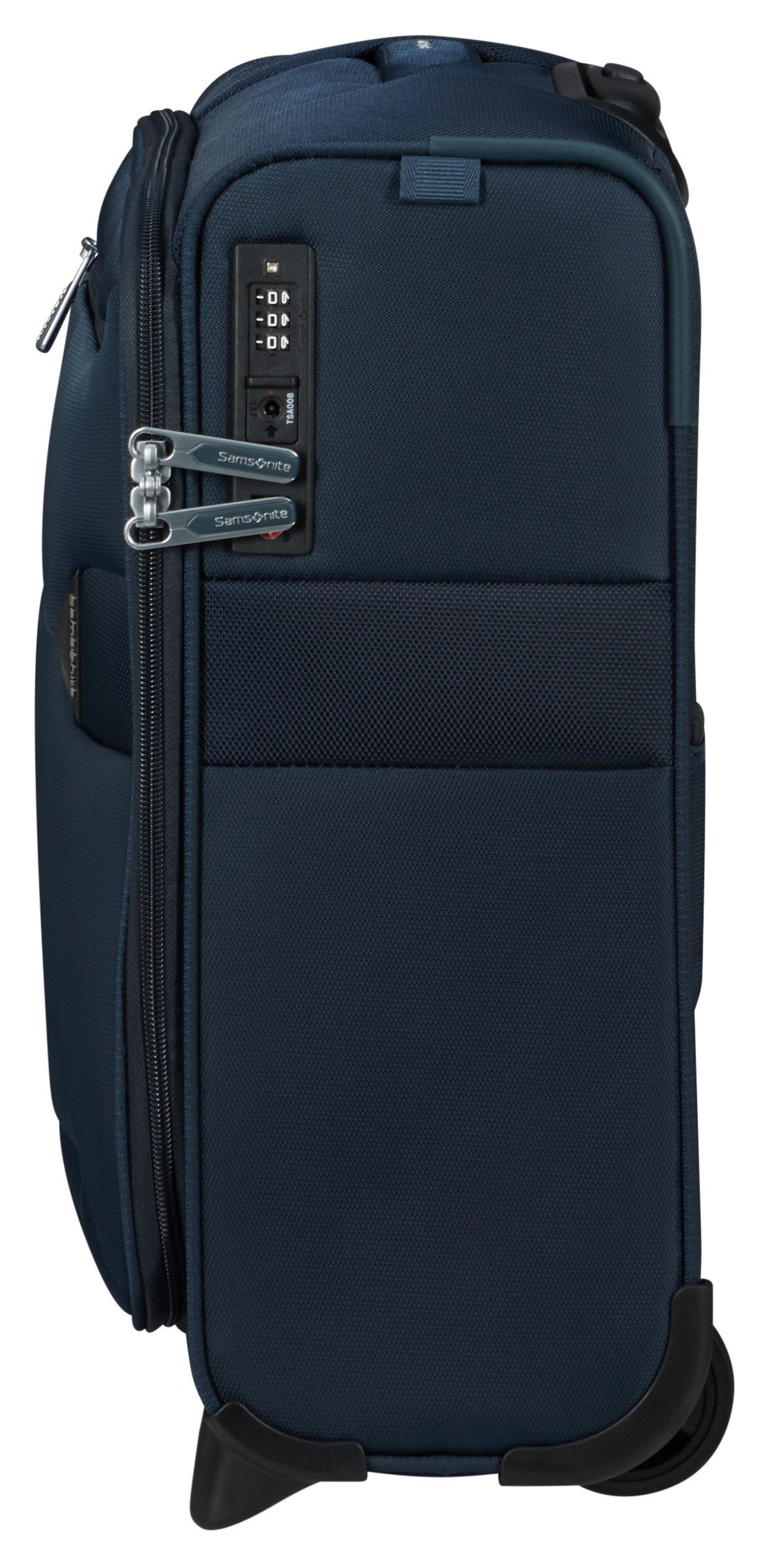 Samsonite Weichgepäck-Trolley UPRIGHT 45/16 UNDERSEATER, 2 Rollen, aus Polyester, mit Reißverschlussfach und Spanngurt im Innenraum