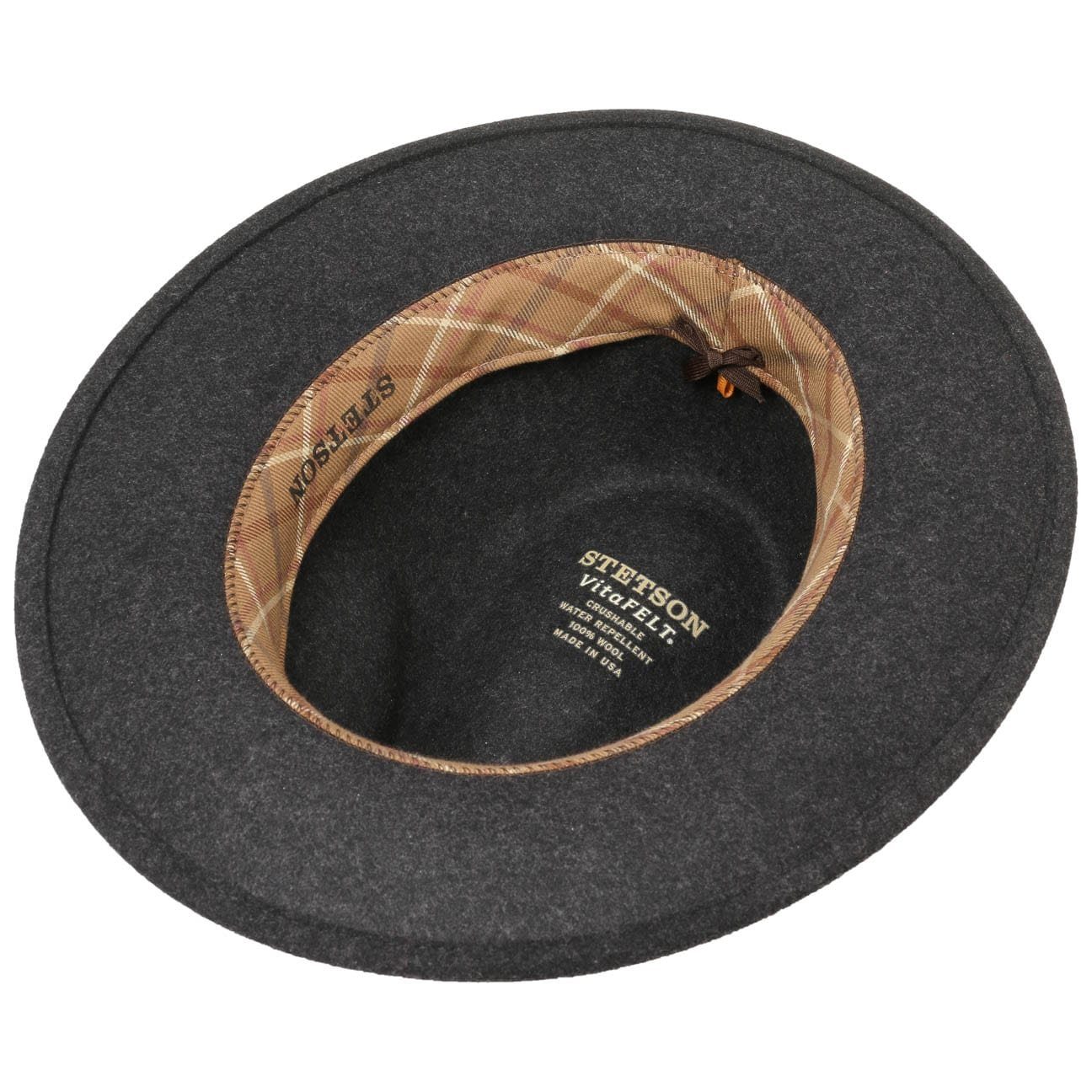 Stetson Filzhut (1-St) Outdoorhut mit Lederband, Made in USA