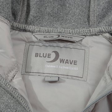 Blue Wave Steppjacke Herren Hybridjacke Leon mit Kapuze und wärmender Wattierung