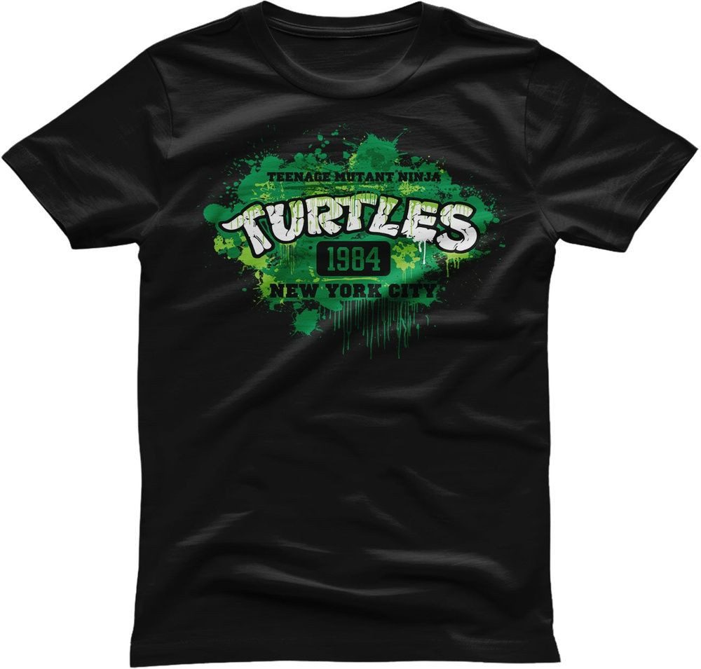 Teenage Mutant Ninja Turtles T-Shirt Turtles Graffiti Splash T-Shirt