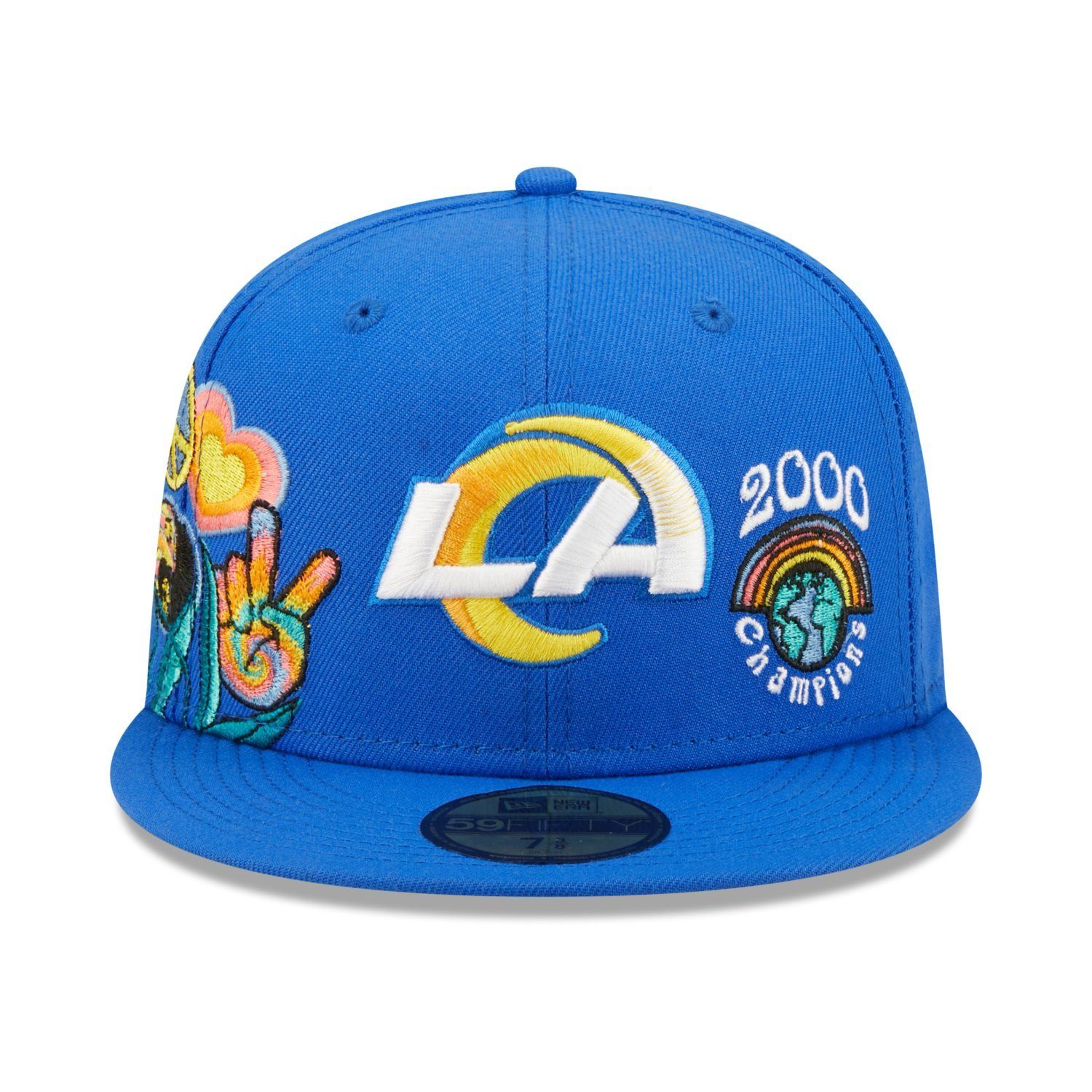 New Era Fitted Cap 59Fifty Los Rams Angeles GROOVY