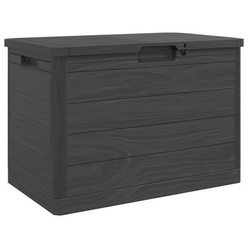vidaXL Gartenbox Outdoor-Kissenbox Anthrazit 77,5x44,5x53 cm Polypropylen