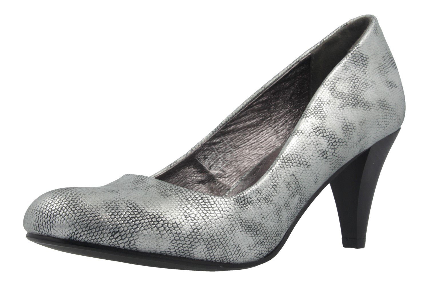 Fitters Footwear 2.469201 Silver PU Metallic Туфли