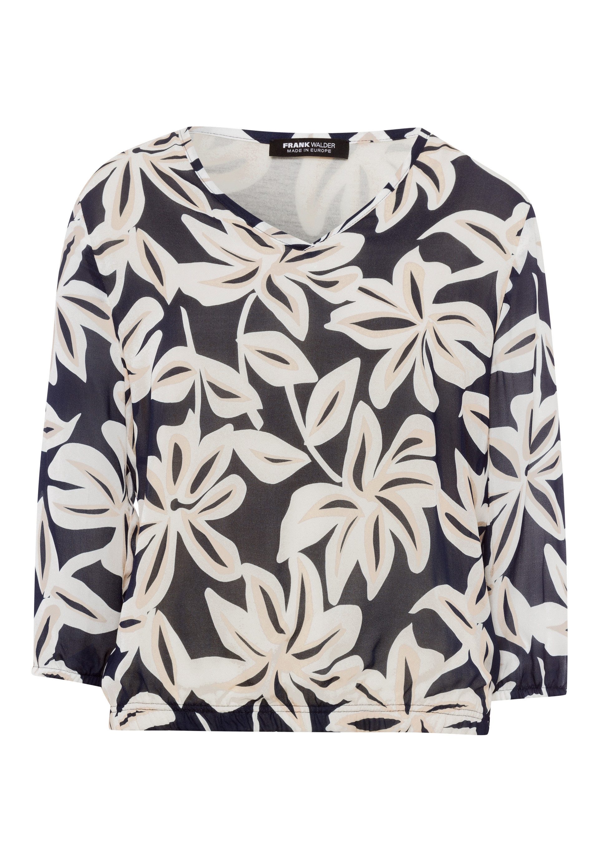 FRANK WALDER Klassische Bluse mit liebevollen Details günstig online kaufen