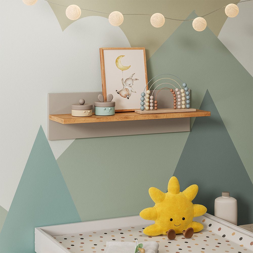 VitaliSpa® Wandregal Malia, Cashmere/Artisan/Artisan, 70 x 20 cm, 1-tlg.