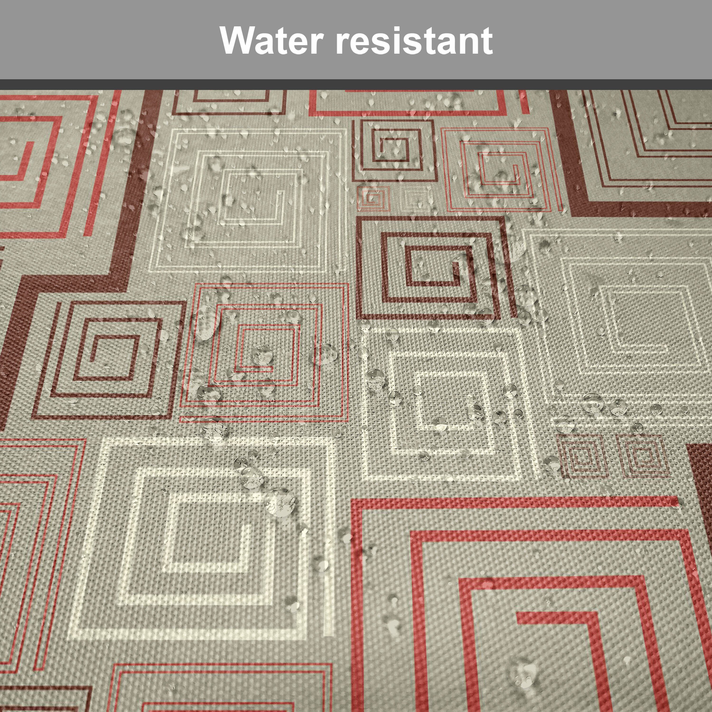 für Abstrakt Moderne Dekoratives Spiral Kissen mit wasserfestes Küchensitze, Platz Abakuhaus Stuhlkissen Riemen