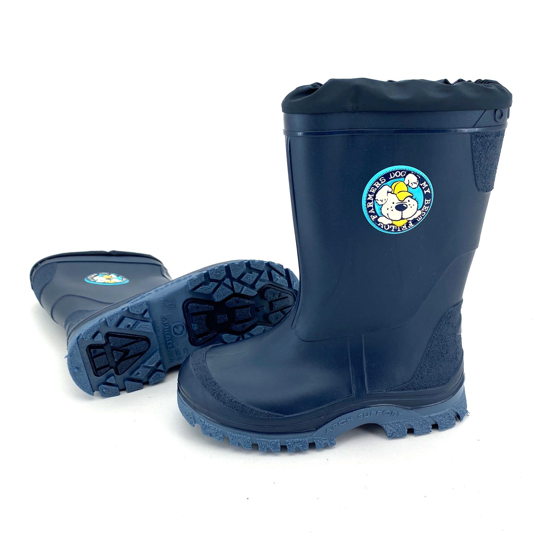 Premium Kinder Gummistiefel gefüttert Regenstiefel Gummistiefel