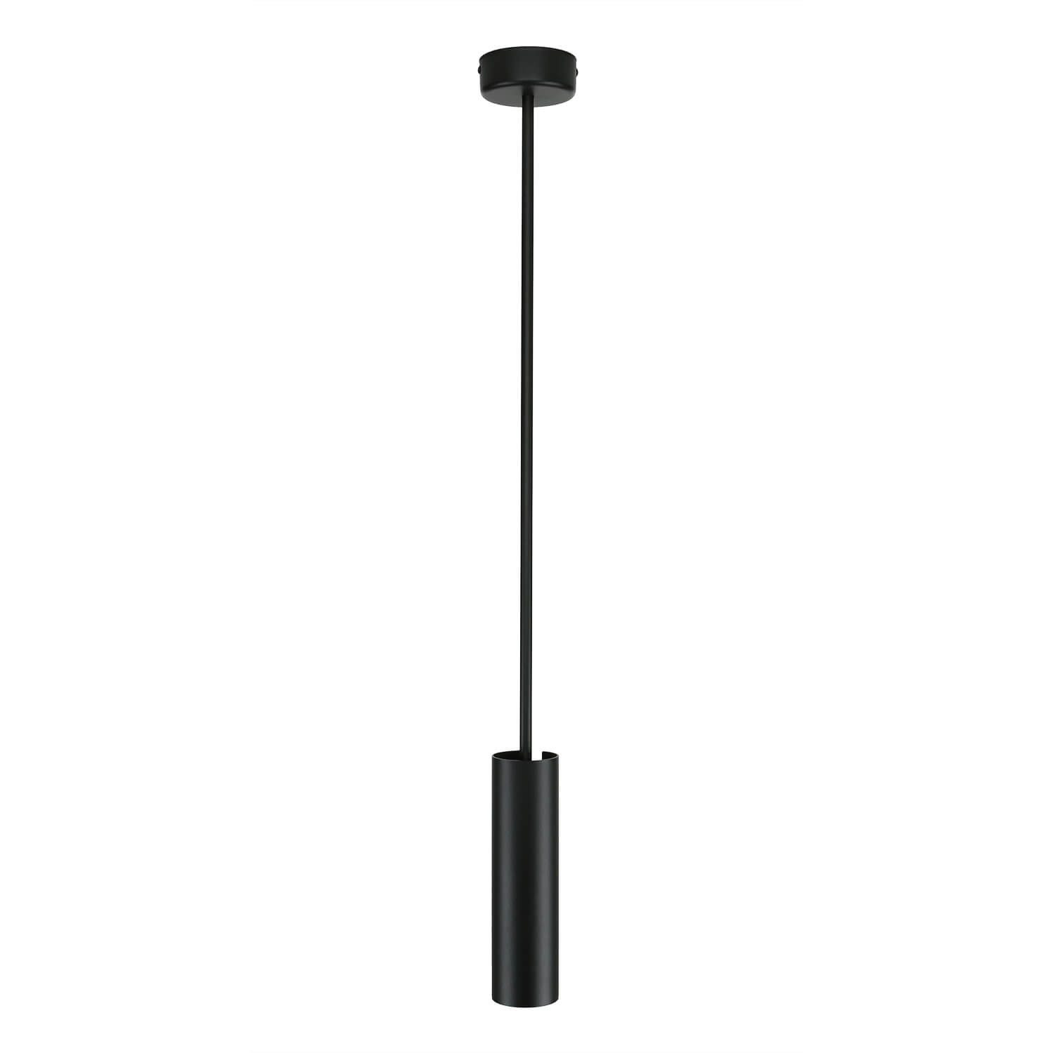 Licht-Erlebnisse Deckenleuchte EYE, ohne Leuchtmittel, Schwarze Hängelampe Metall modern Spot Flur Schlafzimmer Wohnzimmer