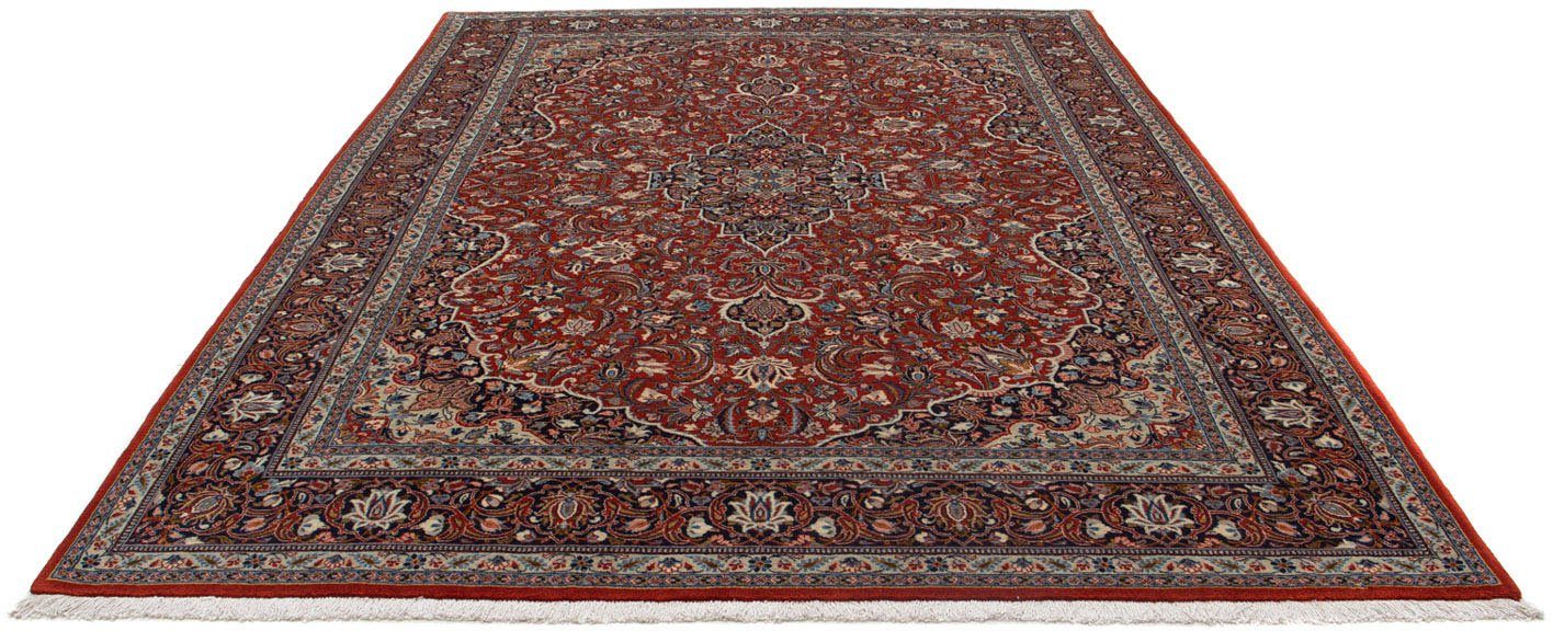 Wollteppich Sarough Medaillon Rosso 300 x 212 cm, morgenland, rechteckig, Höhe: 10 mm, Unikat mit Zertifikat